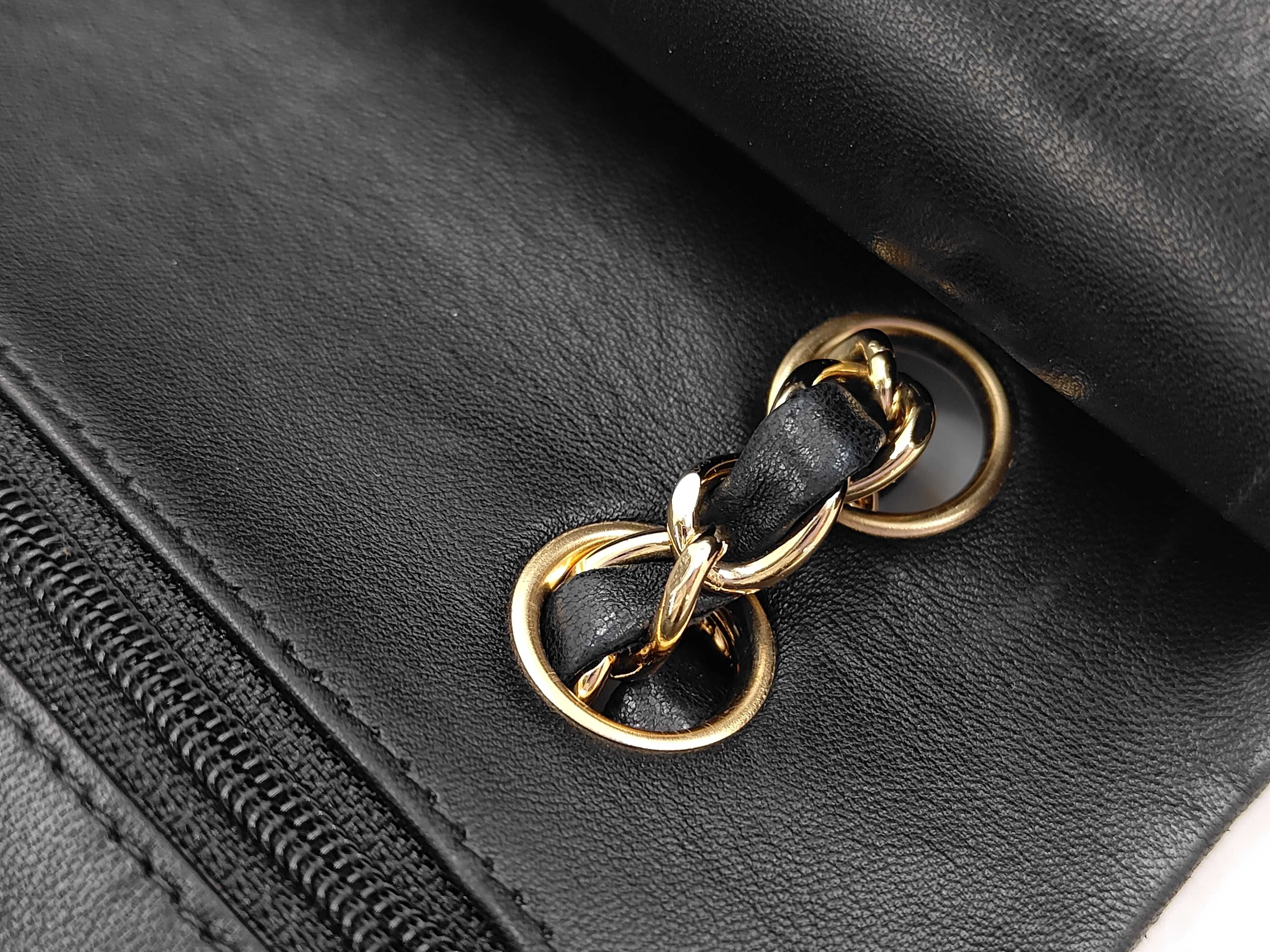 Matelassé Double Flap Chain Shoulder Bag — view 7
