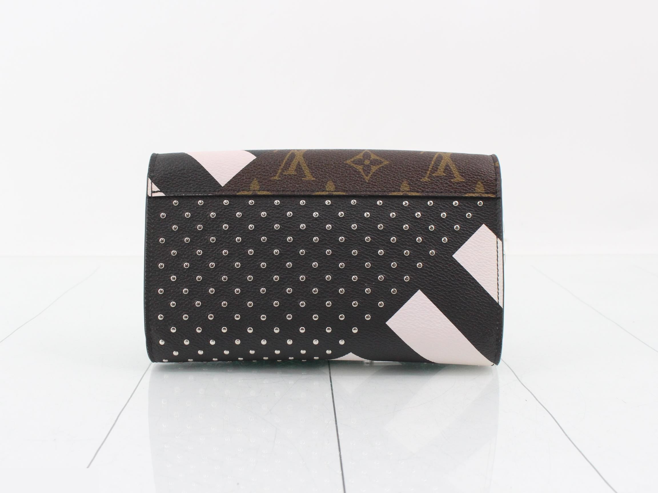Portefeuille Twist Chain Wallet - Black/White — view 2