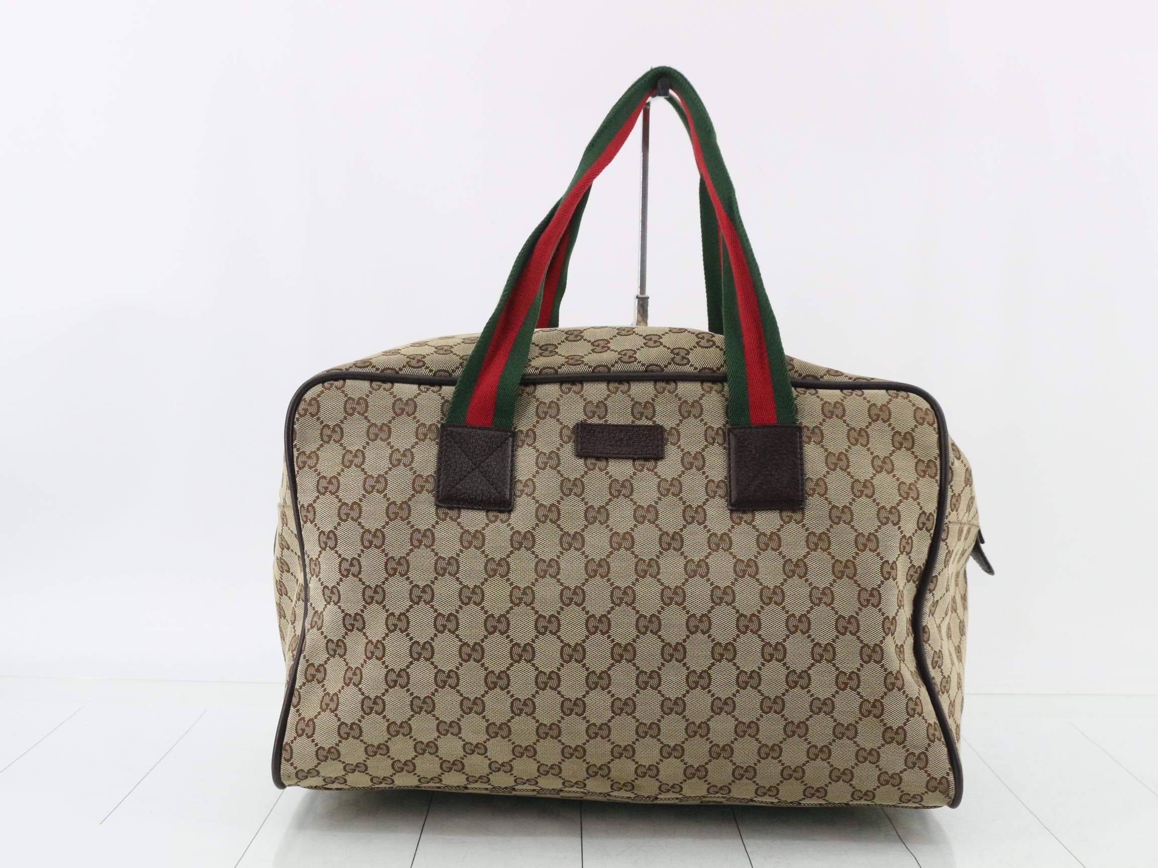 GG Canvas (Bag) - Boston Bag - Beige