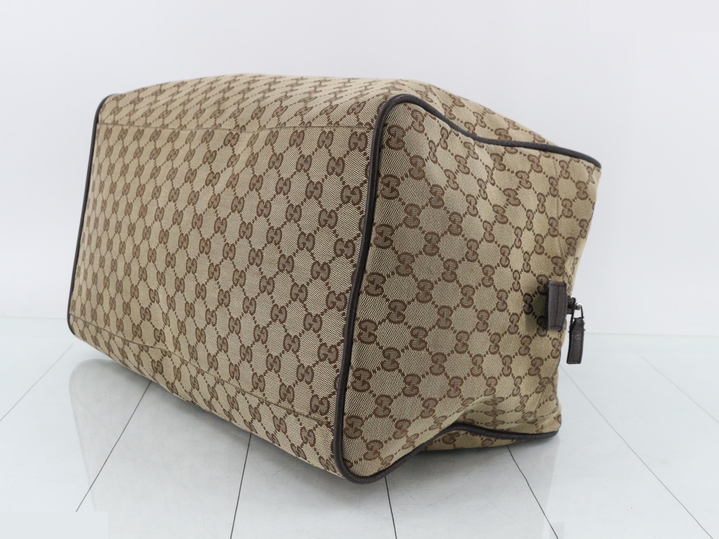 GG Canvas (Bag) - Boston Bag - Beige — view 6