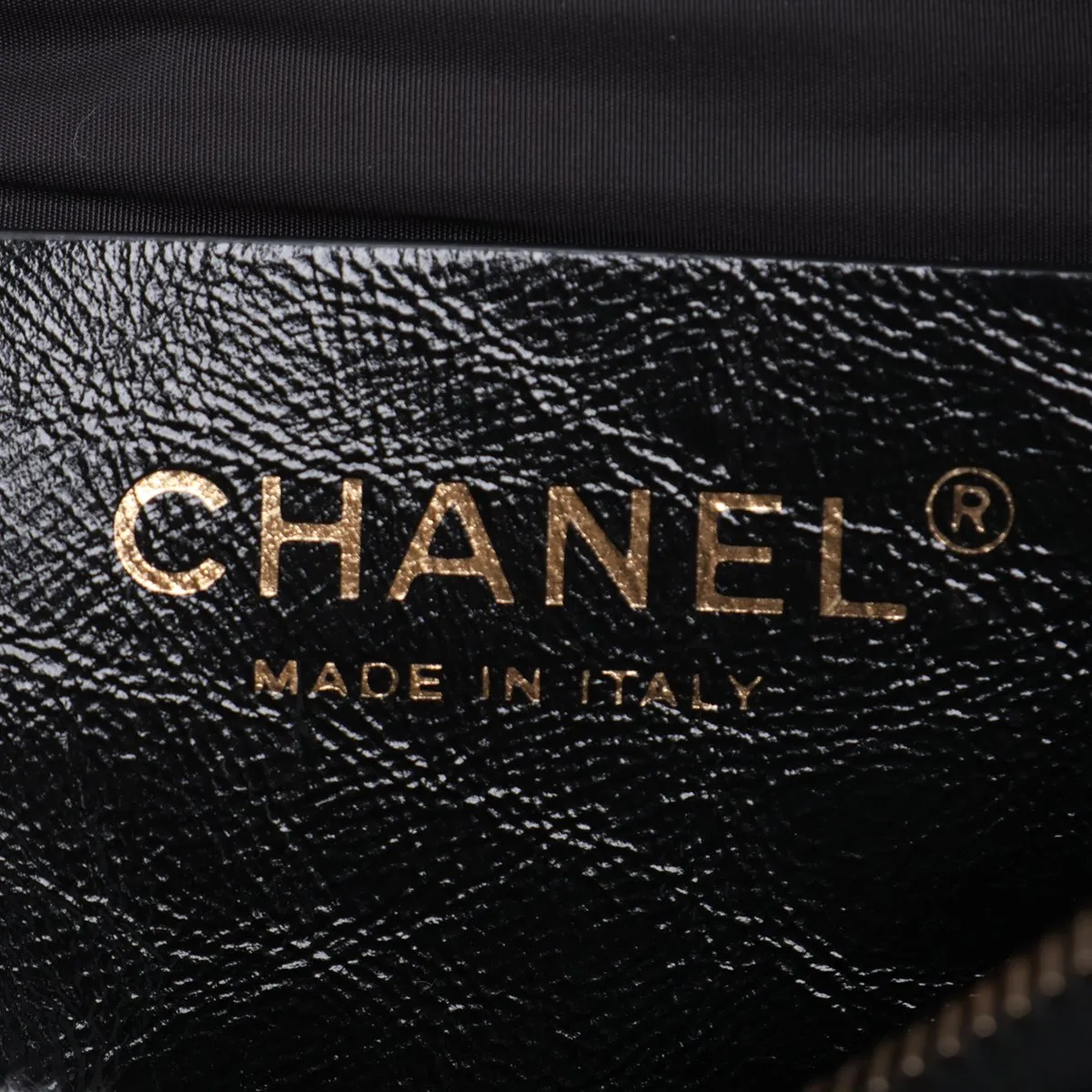 [Individually packaged] Chanel Hobo Velvet x Leather Shoulder Bag, Black with Gold Hardware, K7E0J4G9, Random Plate — view 11