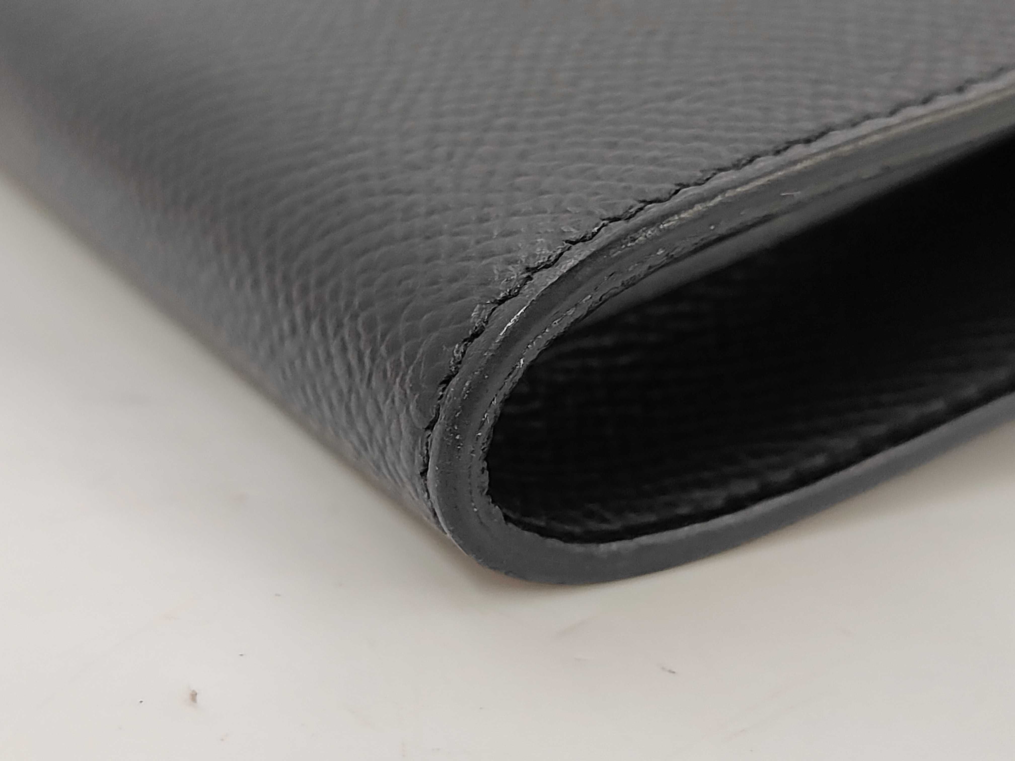 Kelly Wallet To Go, Veau Epsom leather, black, silver hardware, K stamp. — view 4