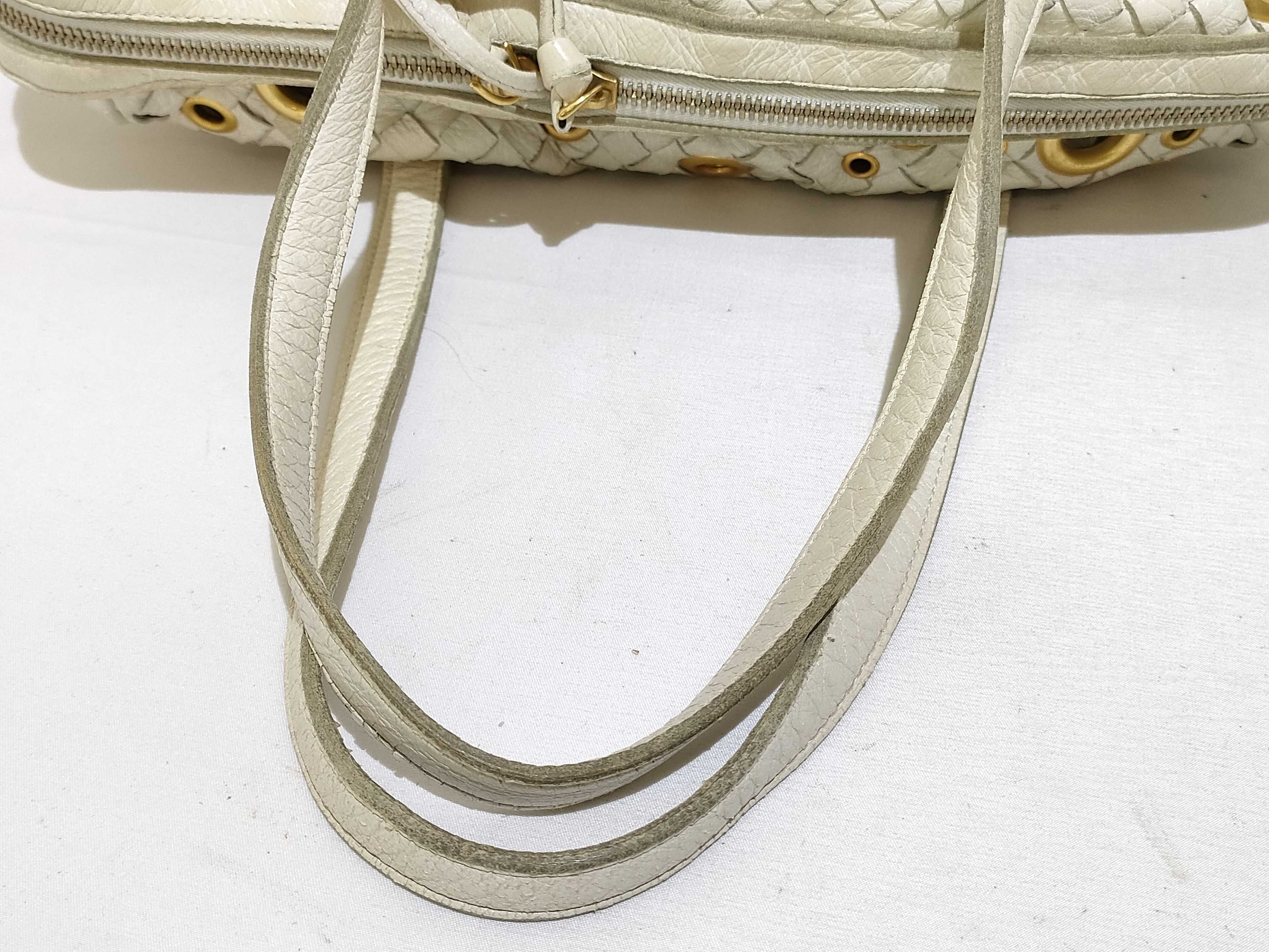 Intrecciato Tote Handbag, Intrecciato Studded Handbag — view 3