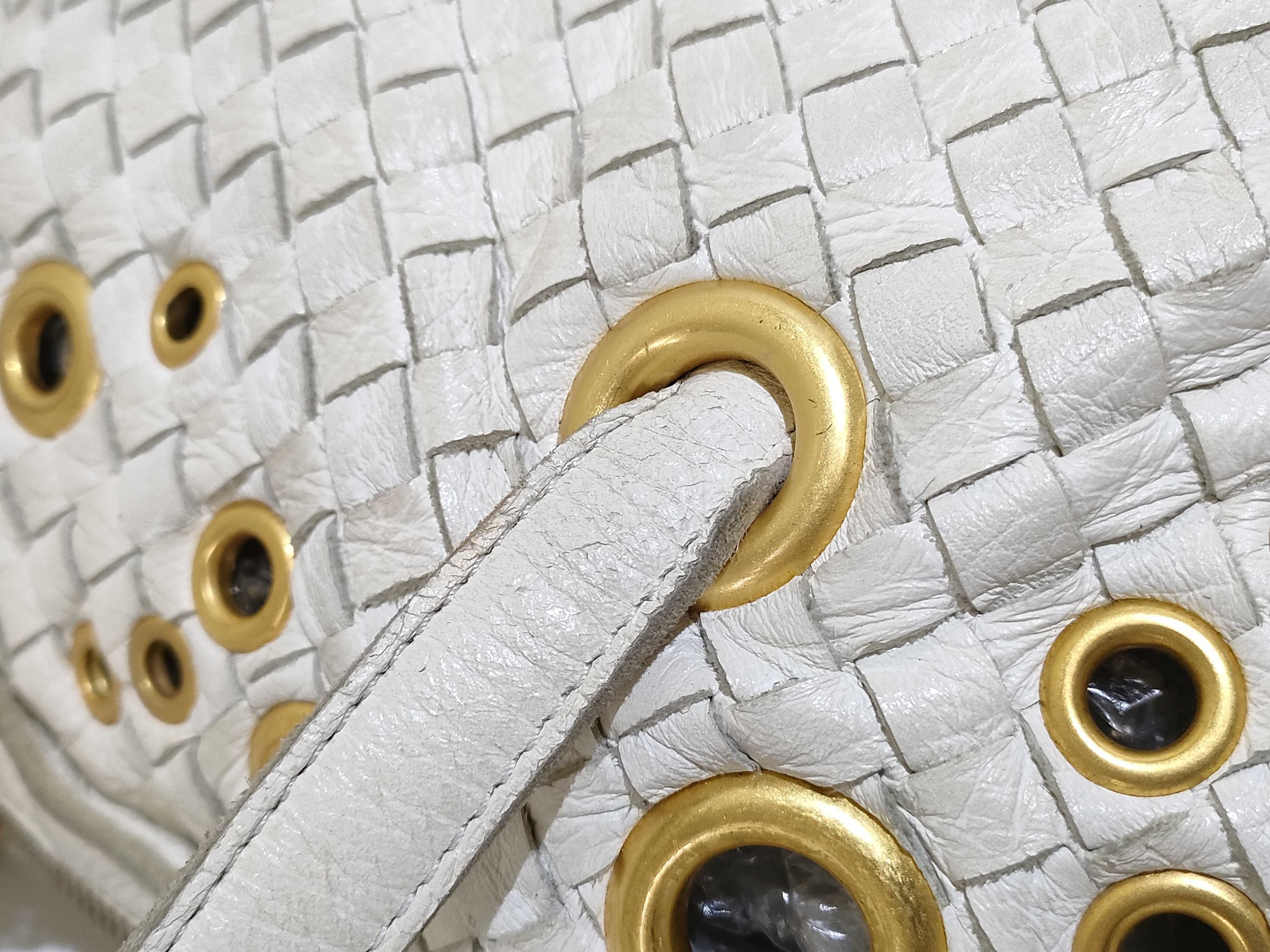 Intrecciato Tote Handbag, Intrecciato Studded Handbag — view 5