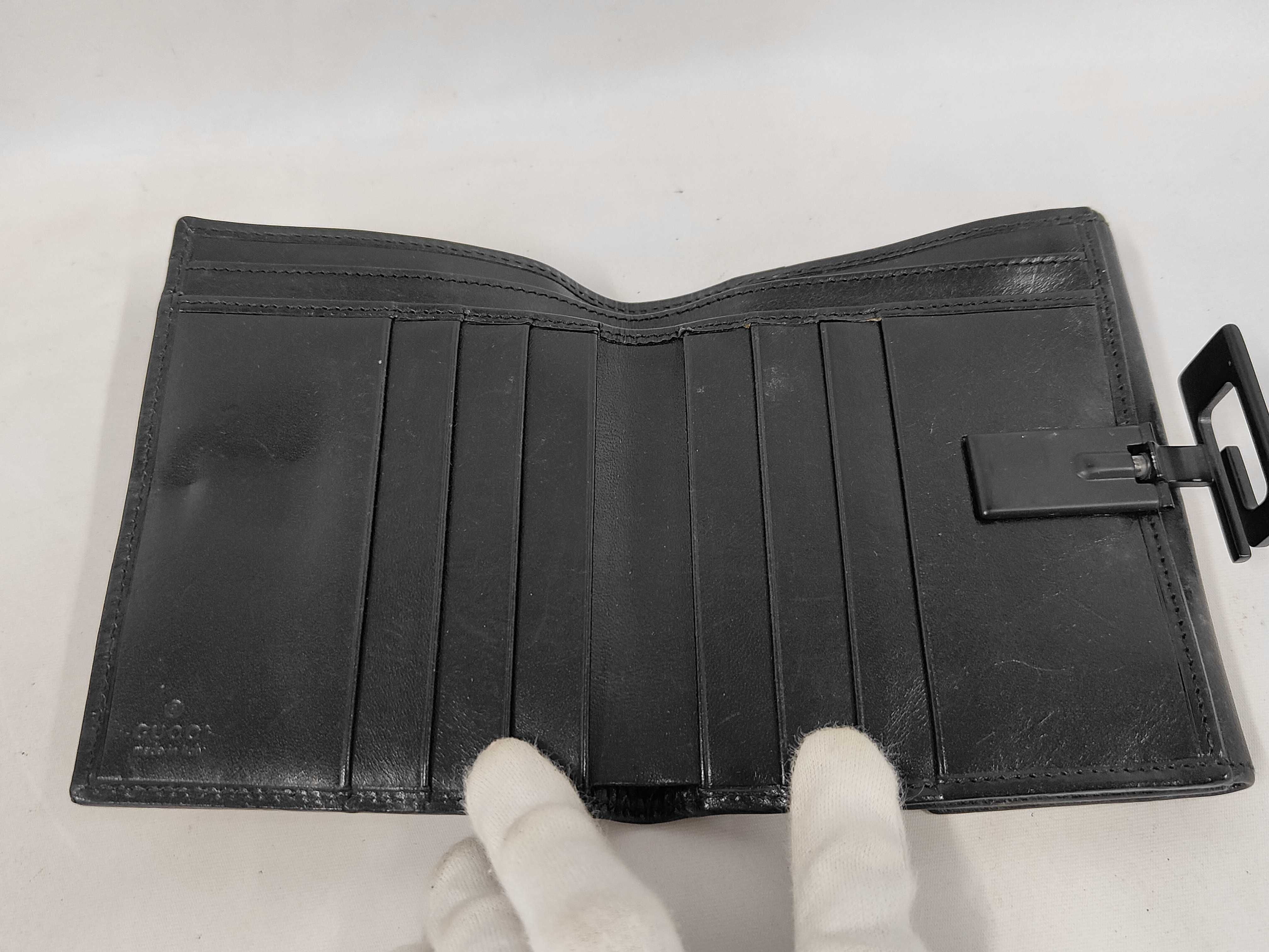 035-1408-2095 / Folding wallet / Leather wallet — view 8