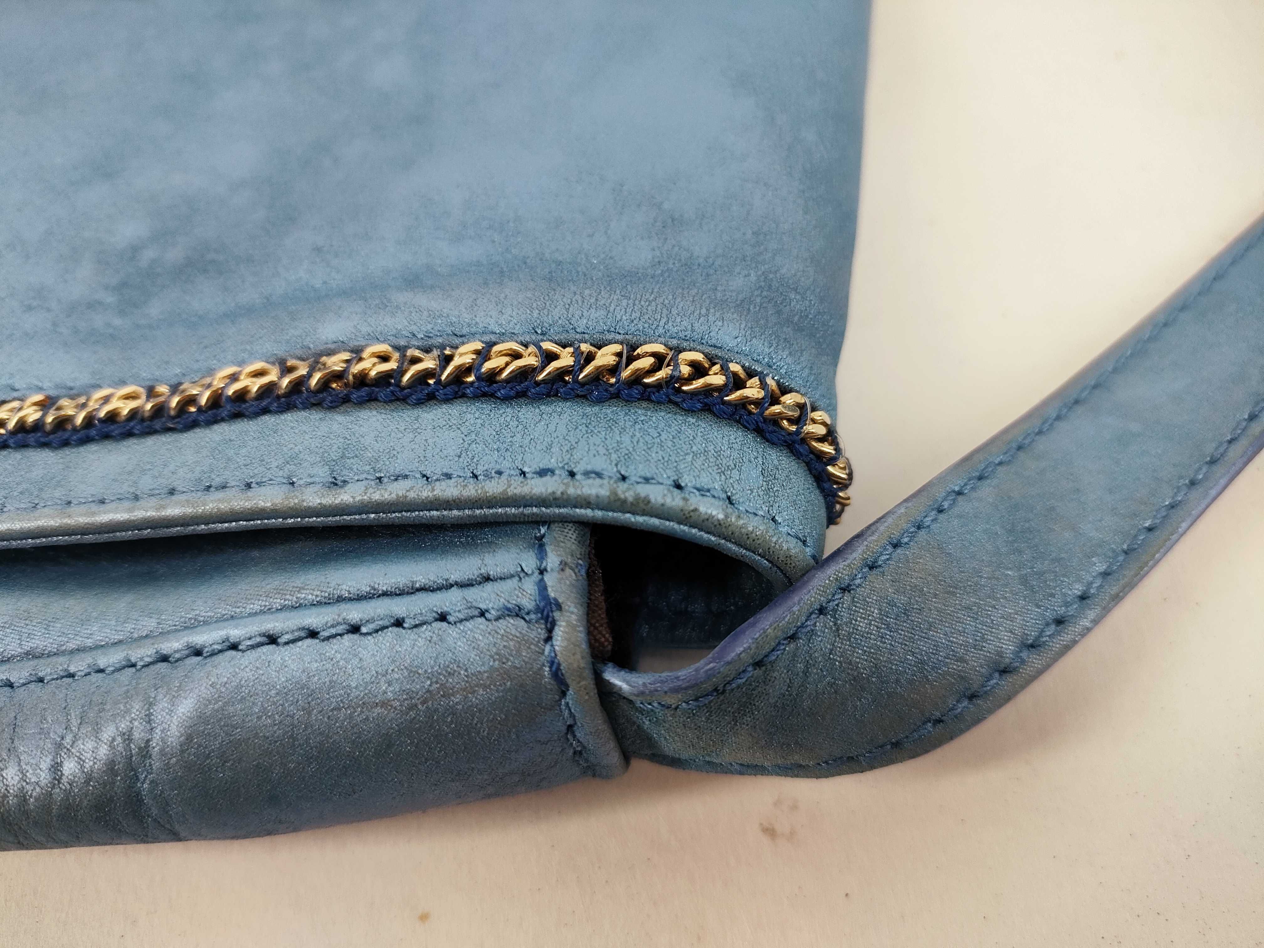 shoulder bag, blue shoulder bag — view 5