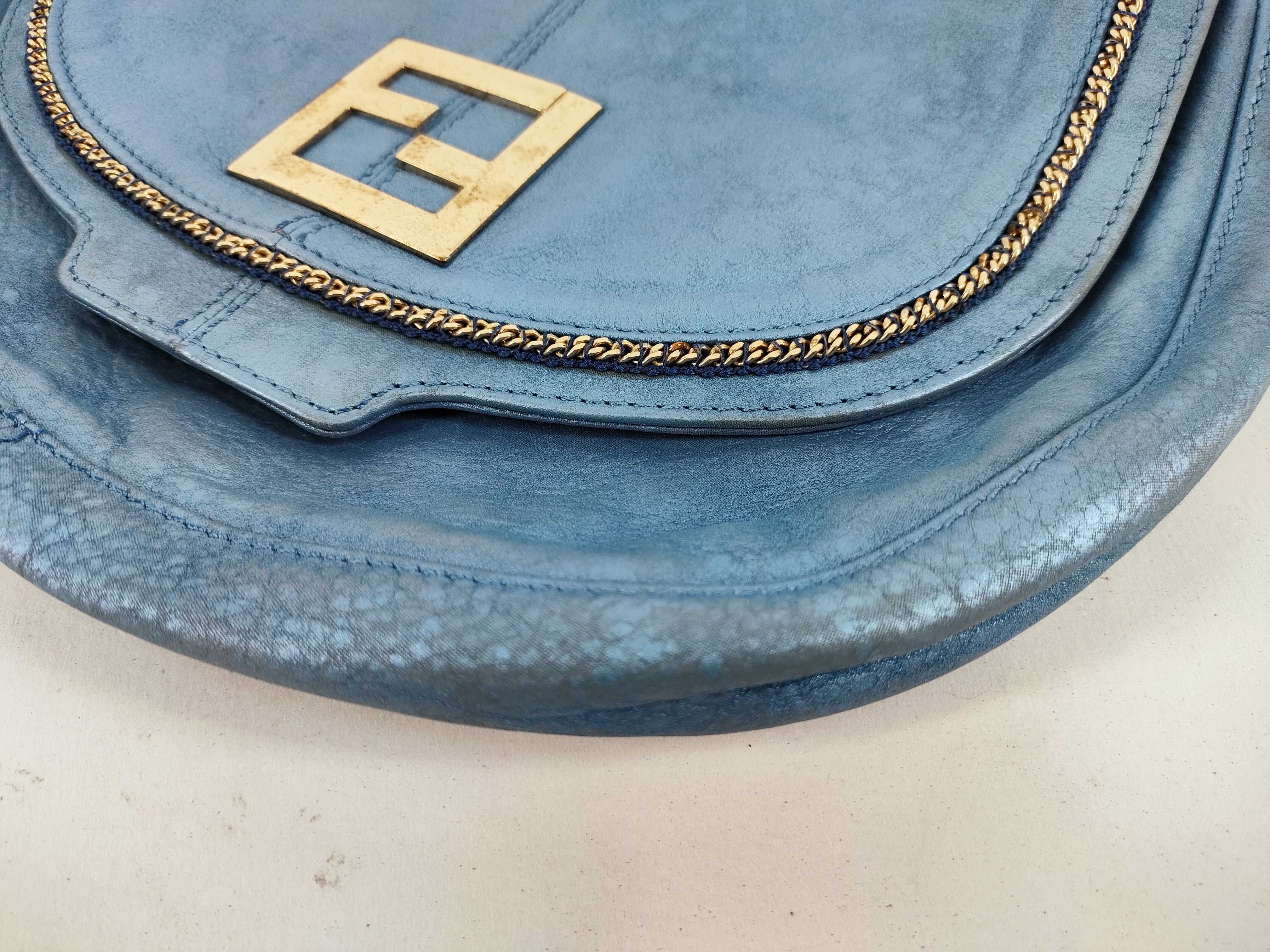 shoulder bag, blue shoulder bag — view 6