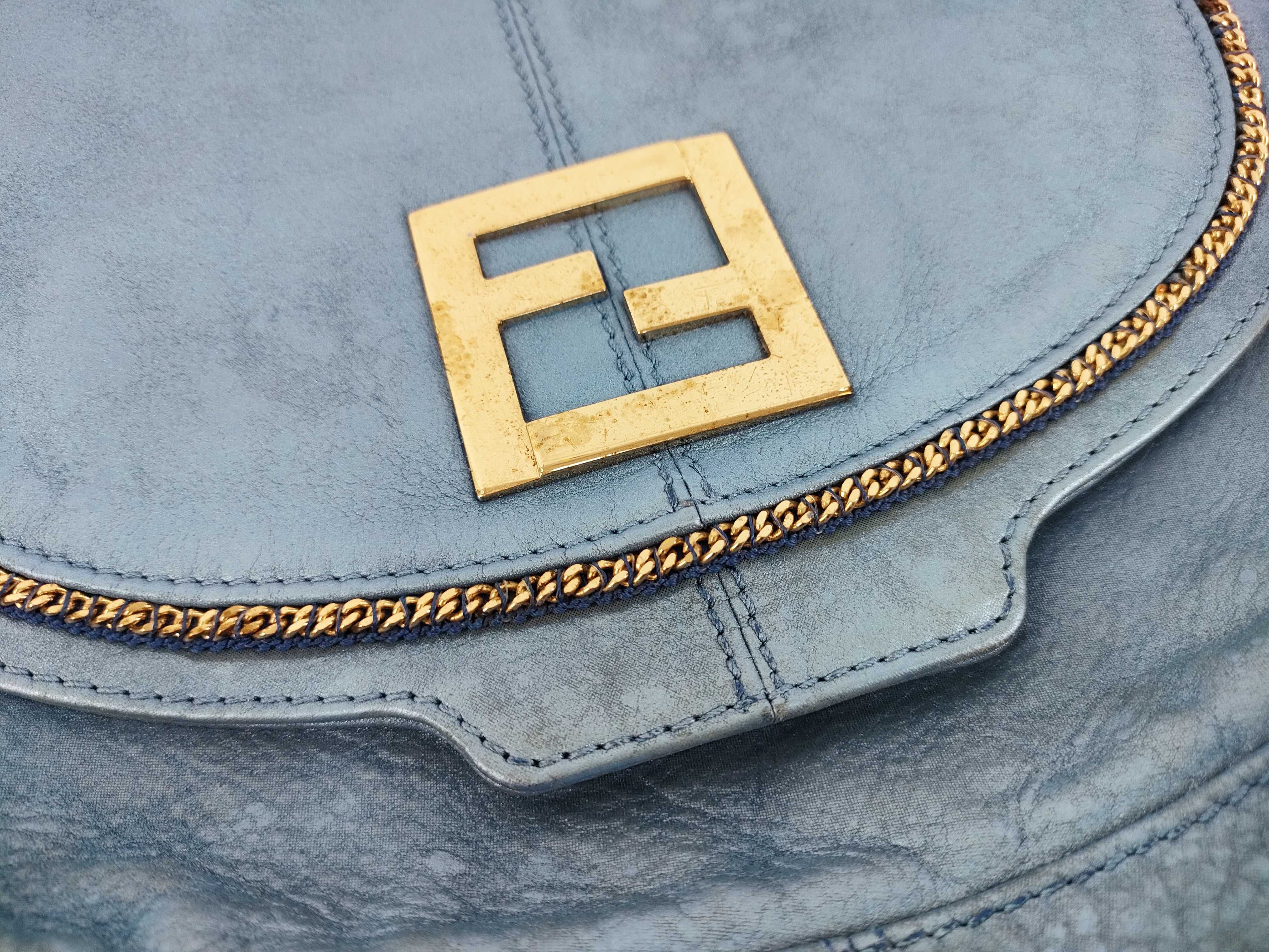 shoulder bag, blue shoulder bag — view 8