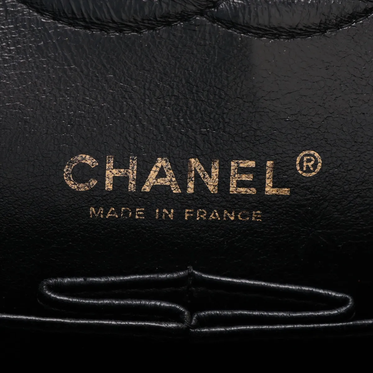 [Individually packaged] Chanel Matelassé 25 Lambskin Double Flap Double Chain Bag, Black with Gold Hardware, 1316761, Series 1, A01112 — view 11