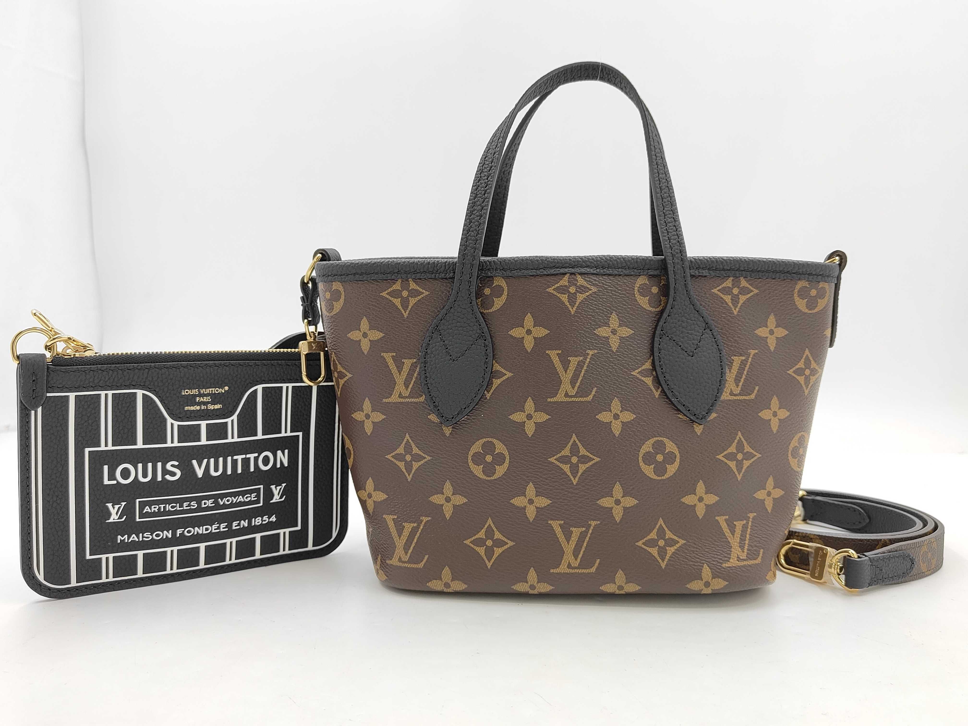 Neverfull Inside Out BB Monogram 2-Way Shoulder Bag/Handbag M28347 Handbag