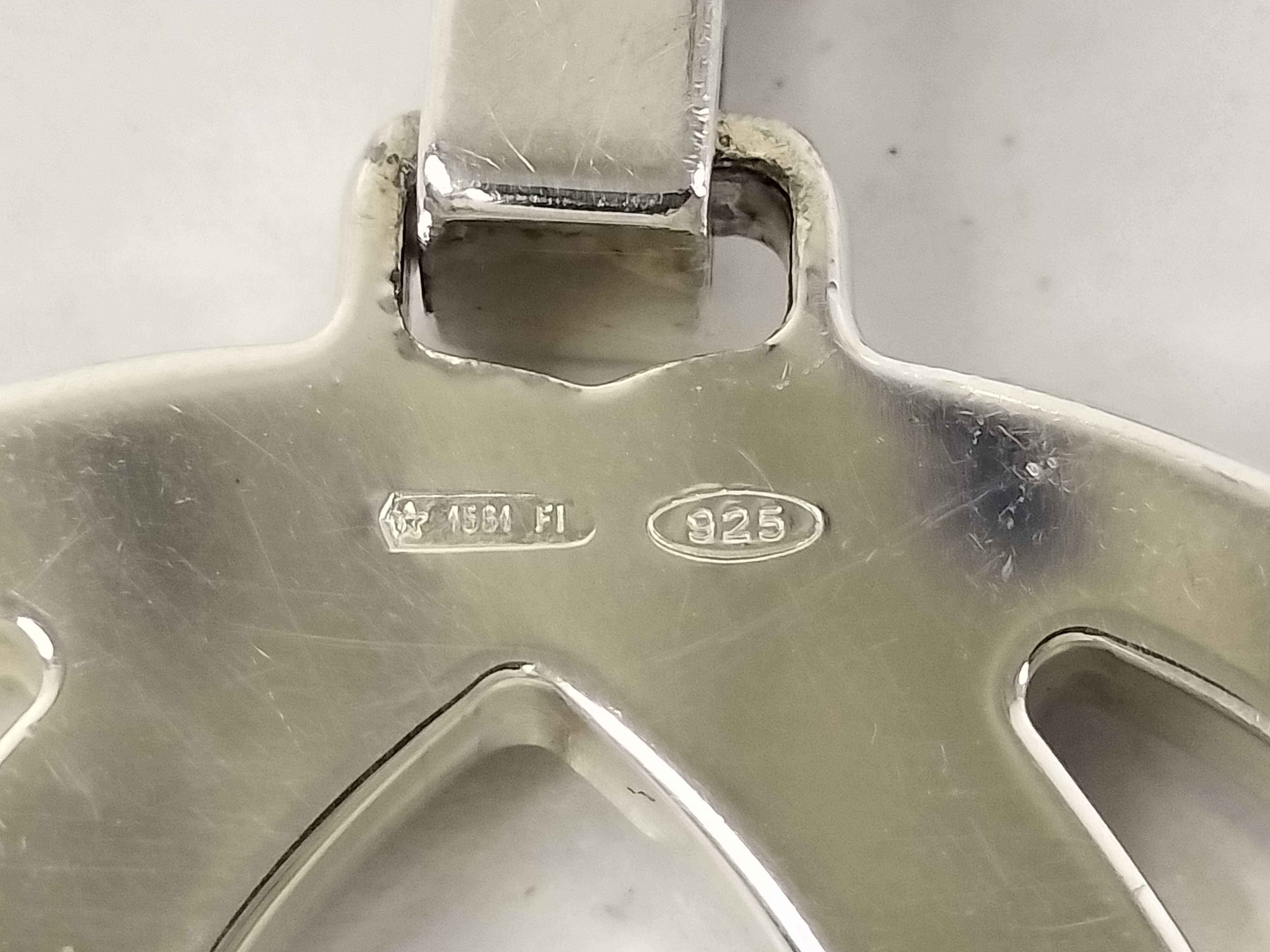 GG logo silver key ring, SV925, 29.7g, includes box and dust bag, key case/key holder. — view 7