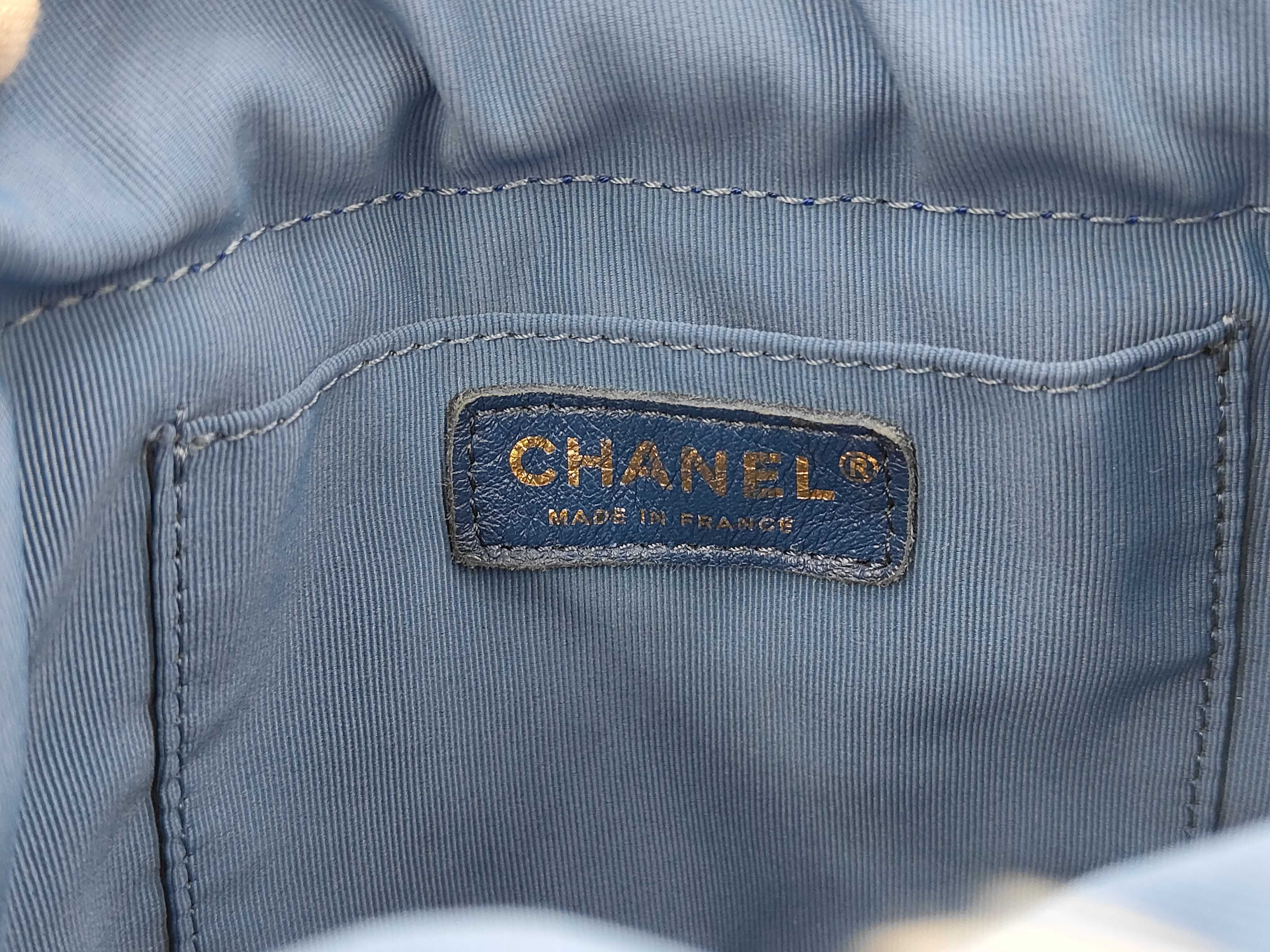 Bucket Bag, Denim Blue Shoulder Bag — view 9