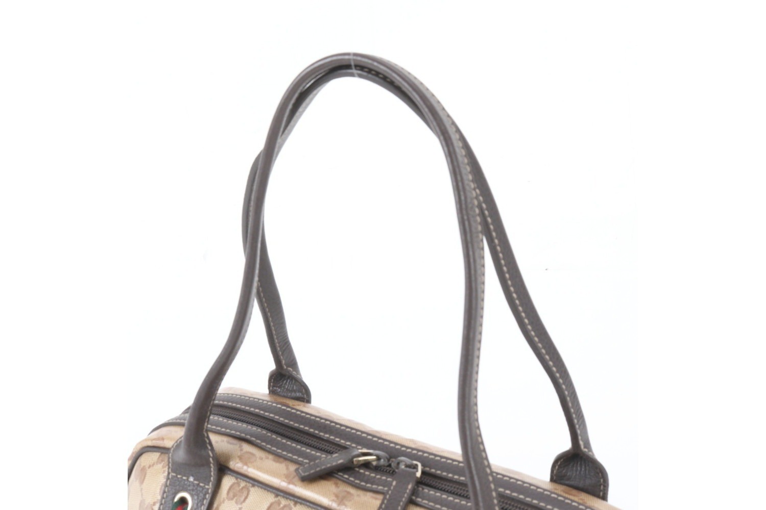 GG Crystal Sherry Line 293594 Leather Handbag — view 2