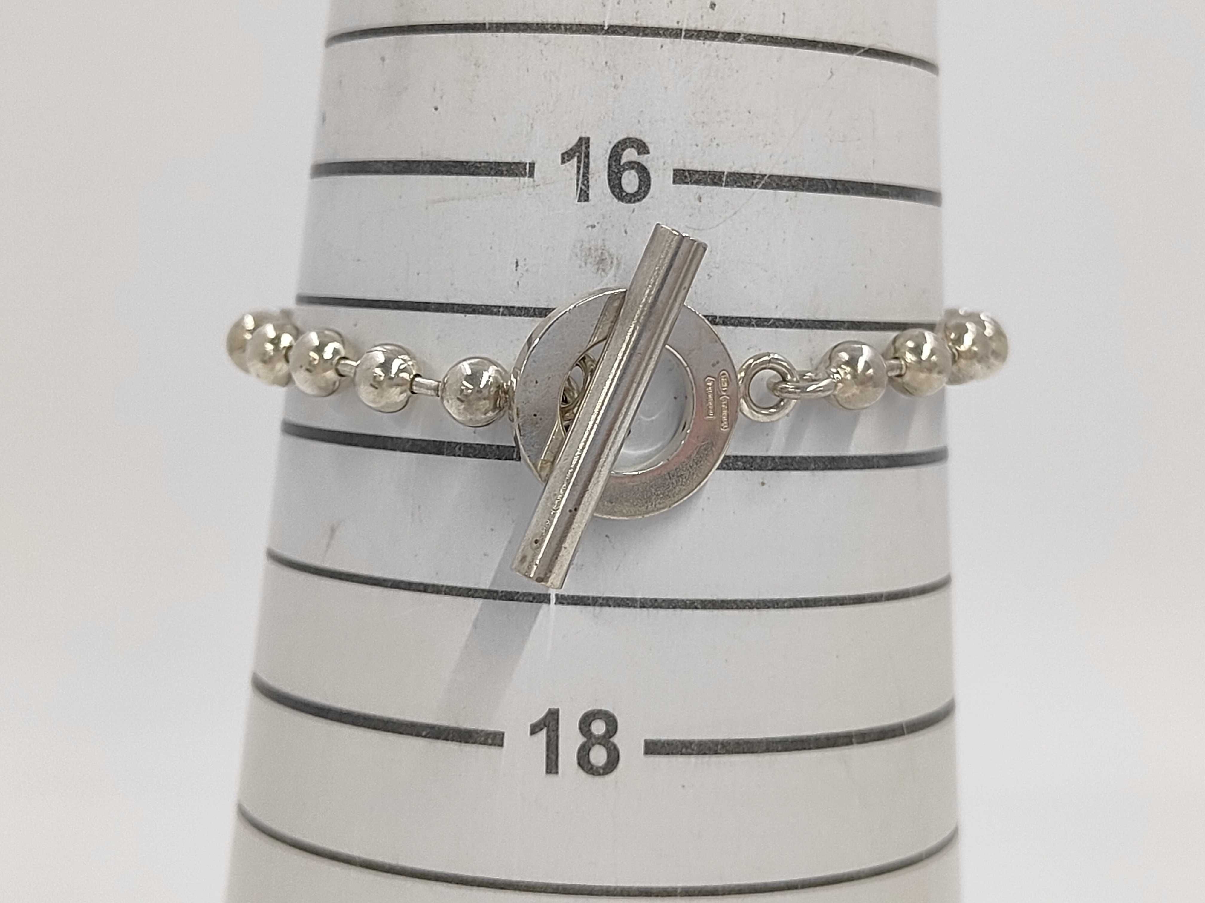 bracelet, ball chain, 925 sterling silver, 15.0g, includes box and bag. Bracelet/Bangle. — view 5
