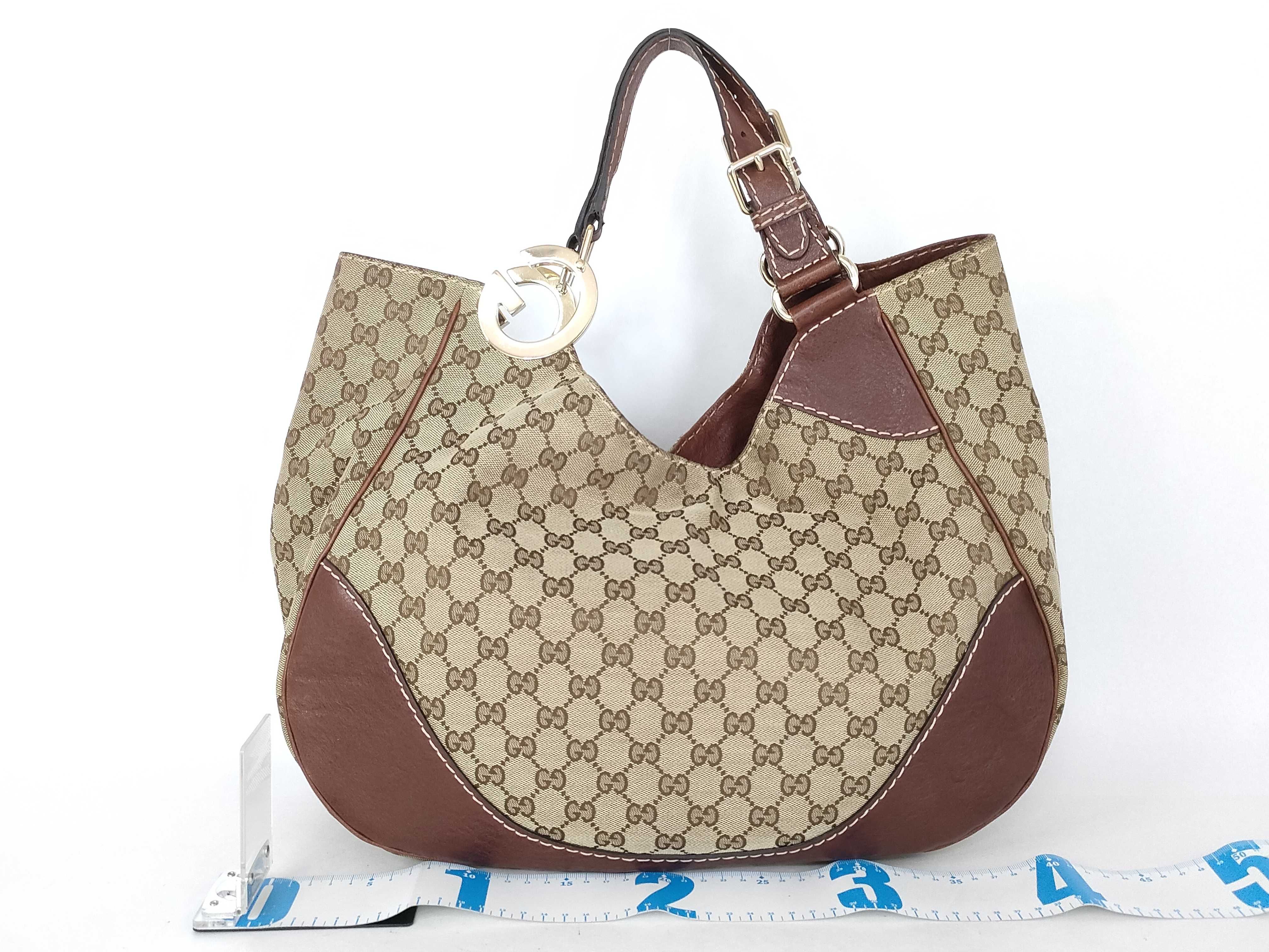 Jacquard Interlocking Shoulder Bag Tote Bag — view 2