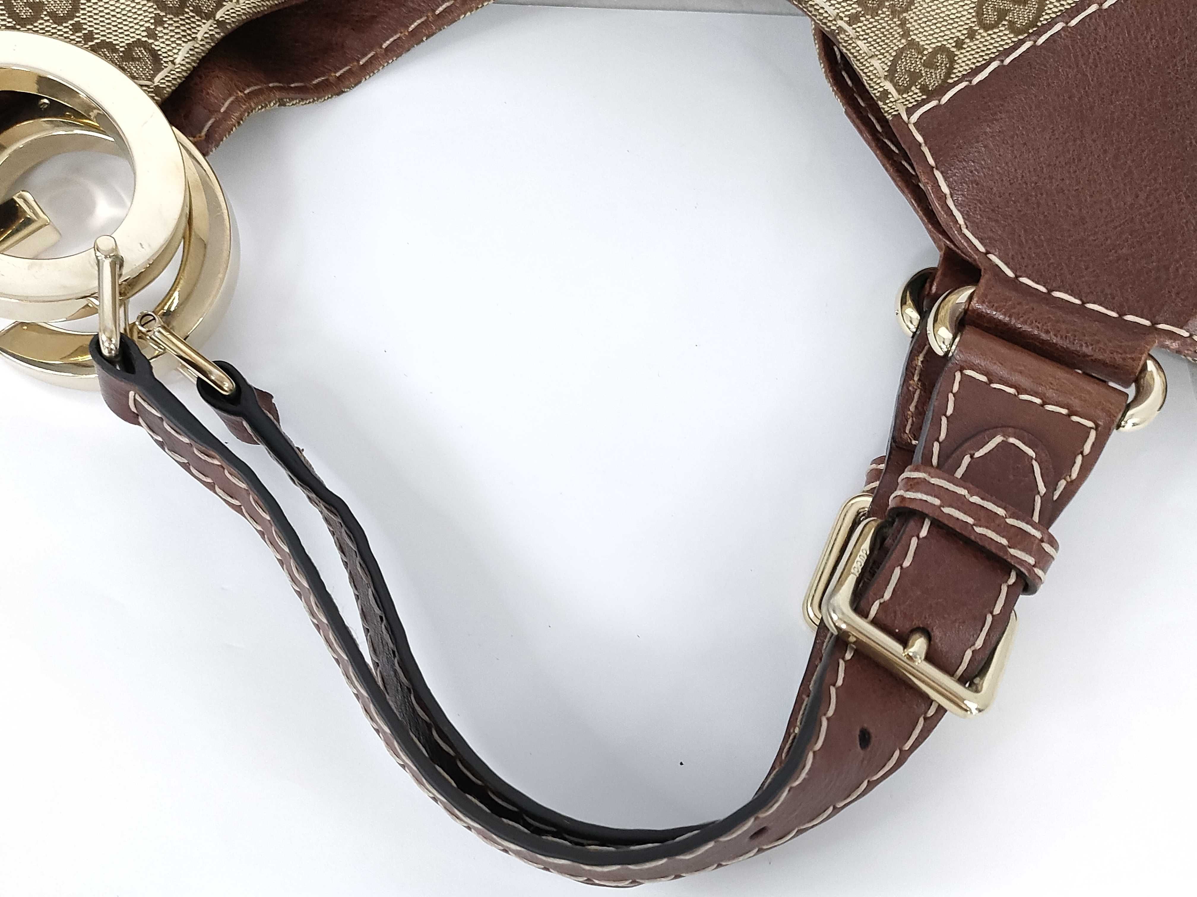 Jacquard Interlocking Shoulder Bag Tote Bag — view 3