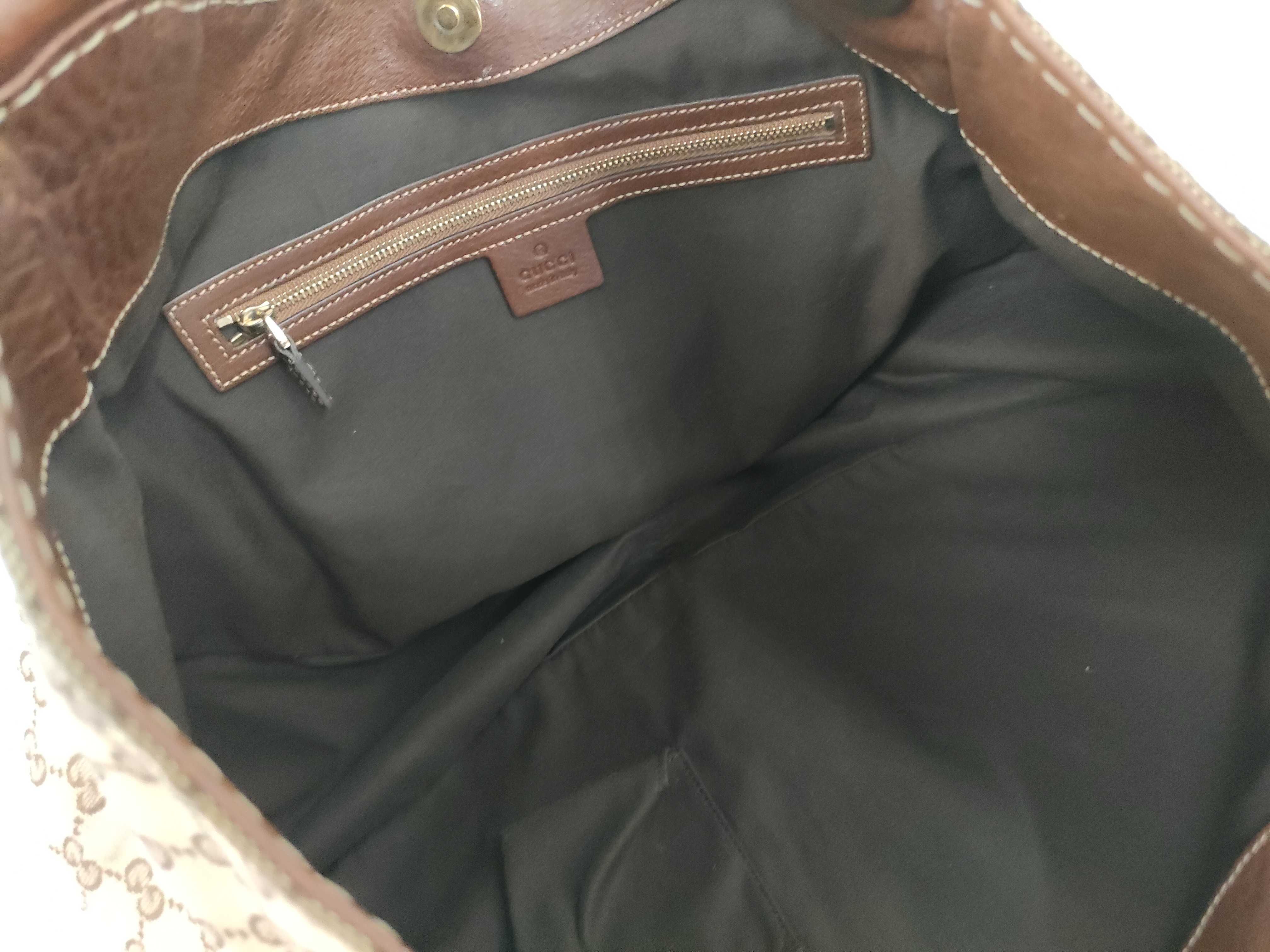 Jacquard Interlocking Shoulder Bag Tote Bag — view 8