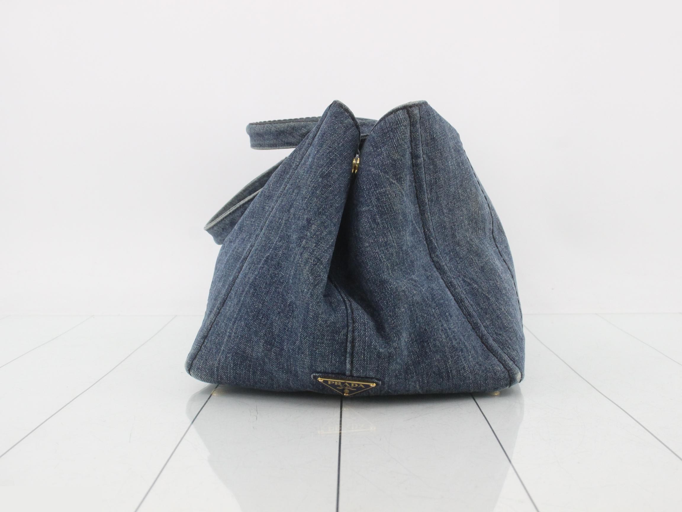 Canapa Denim Handbag — view 4