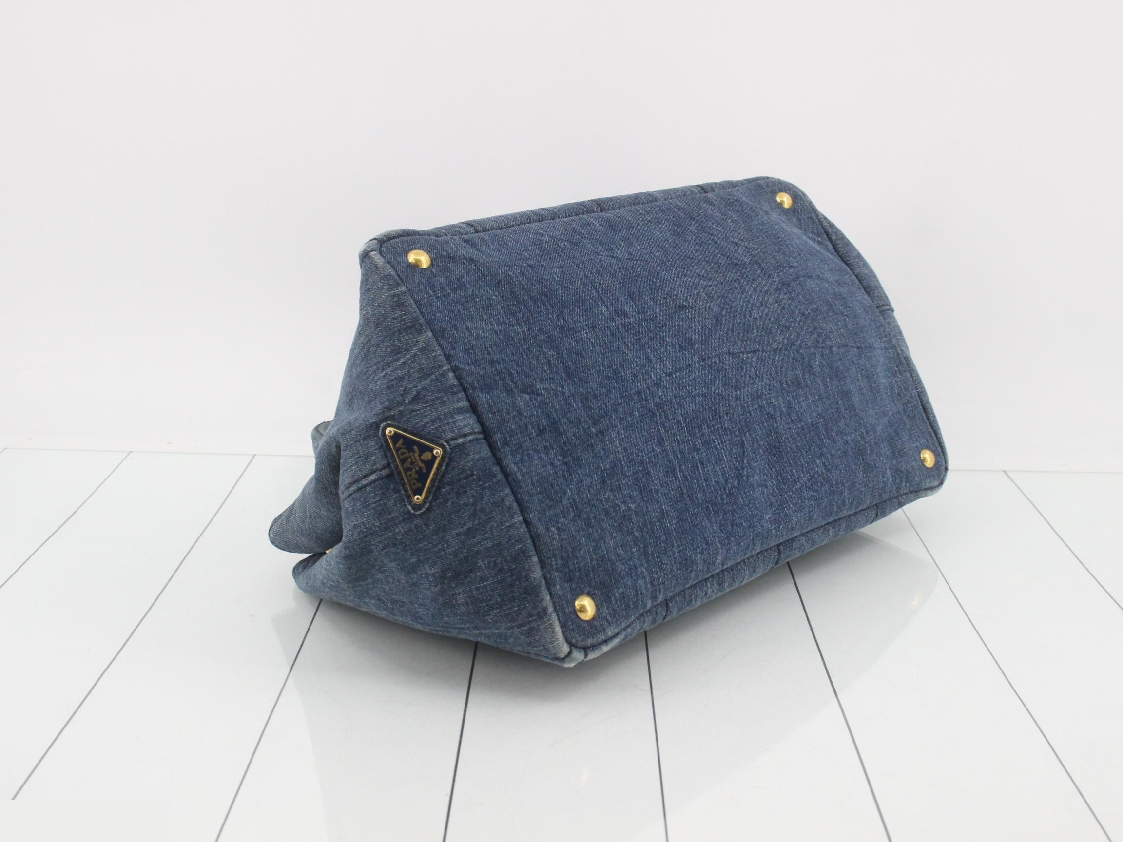 Canapa Denim Handbag — view 5