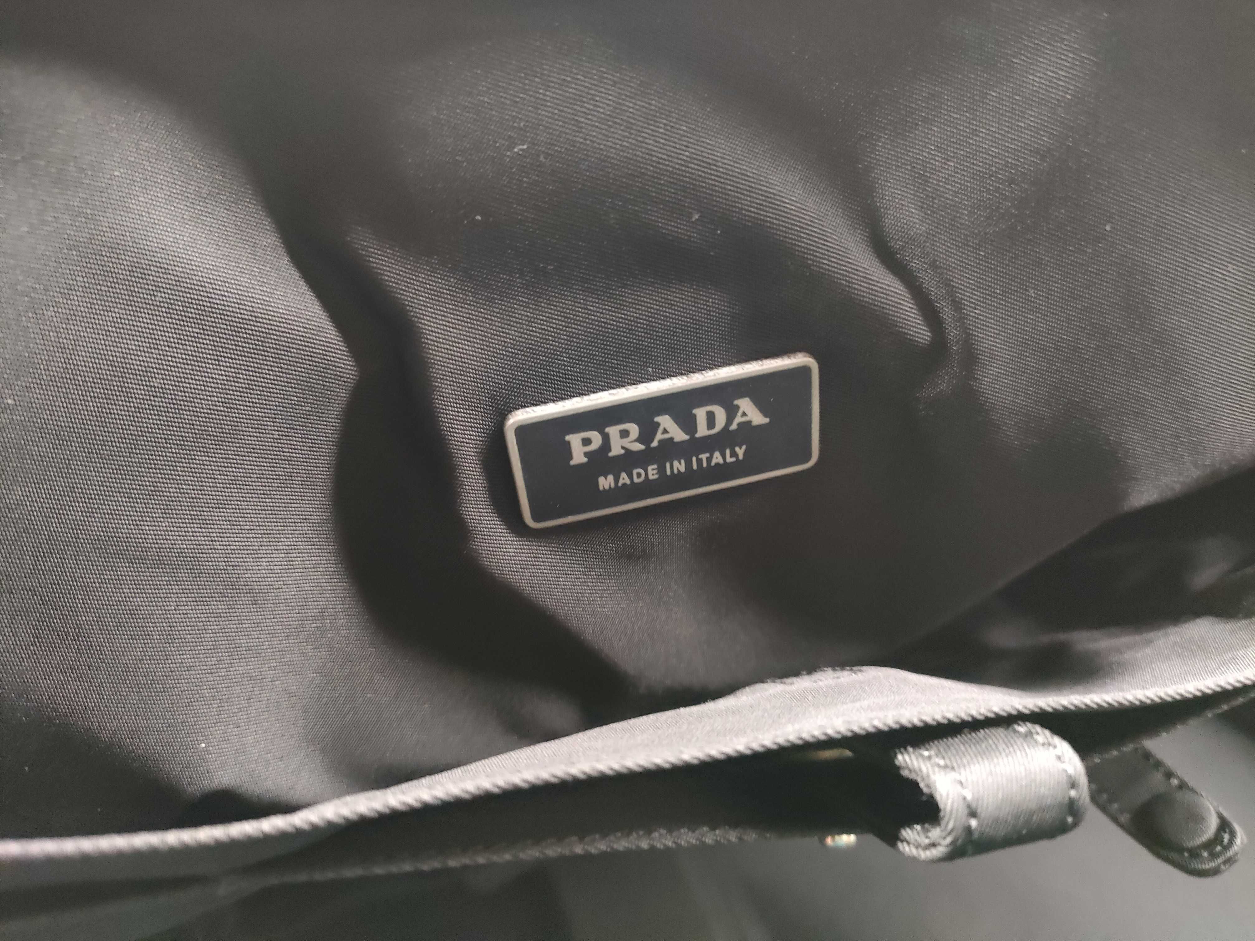 Nylon Business Bag, Black — view 12