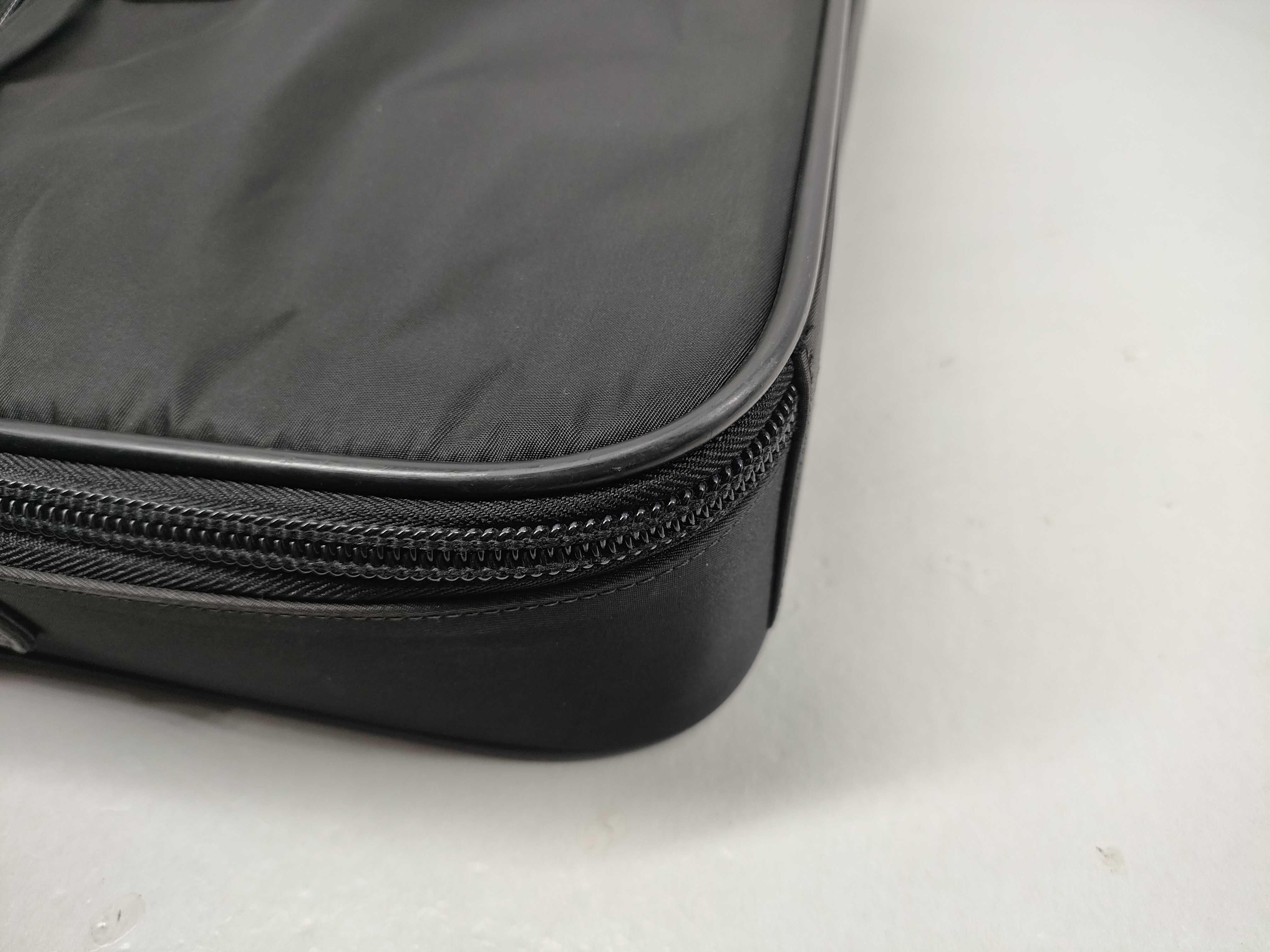 Nylon Business Bag, Black — view 7