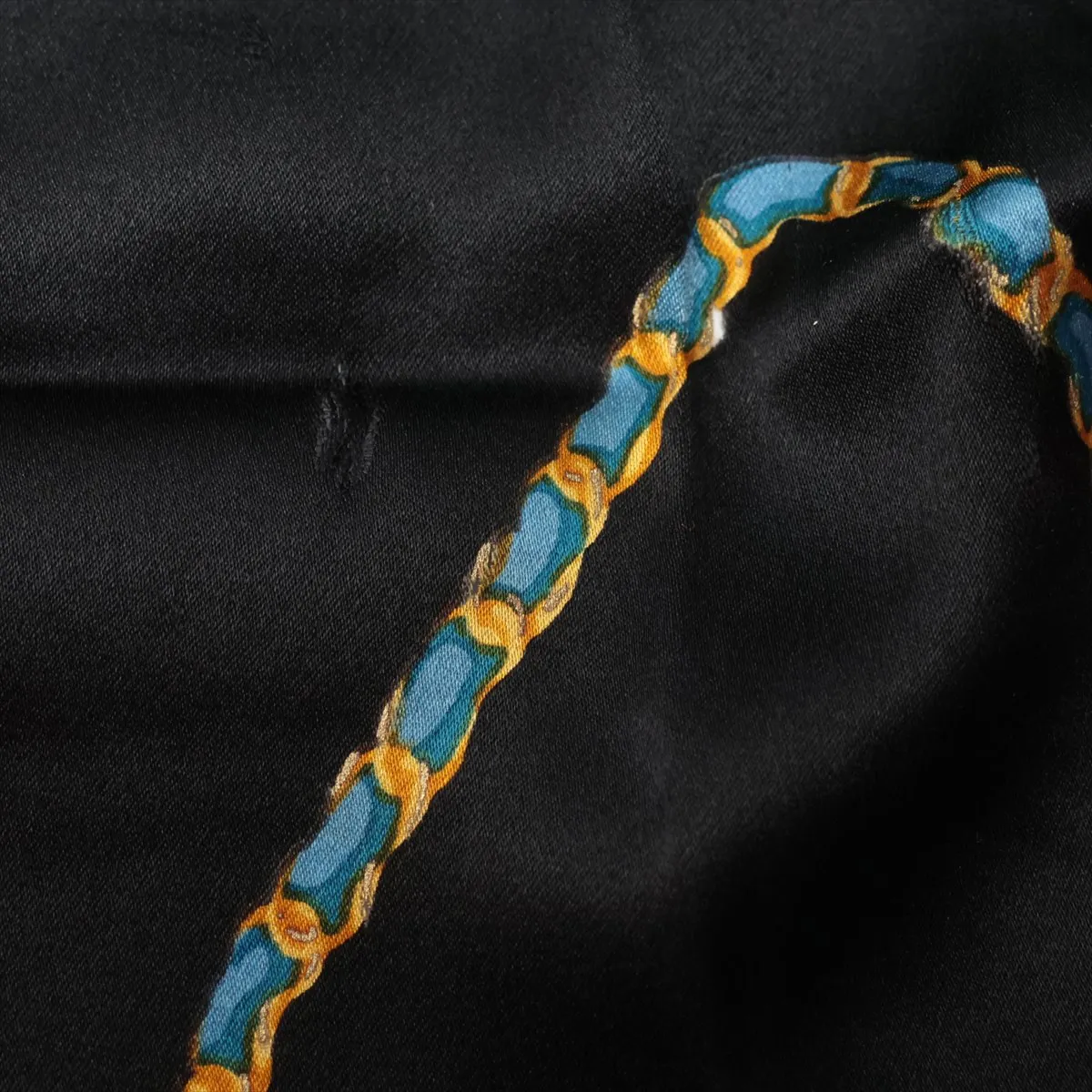 Cocomark Matelasse Scarf Silk Multicolor Thread Fuzz Thread — view 8