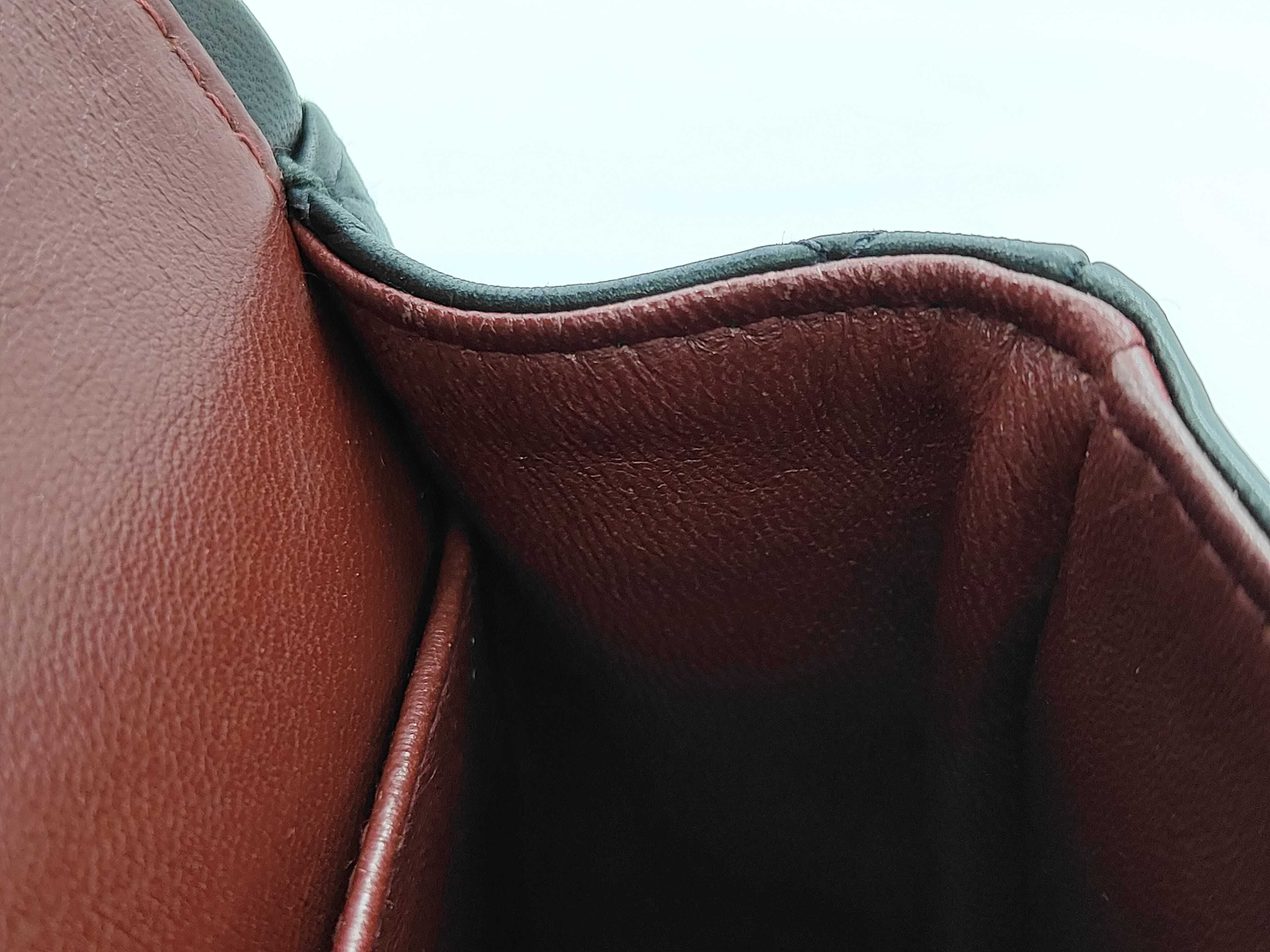 Matelassé Double Flap Shoulder Bag, Black, Series 2 — view 9