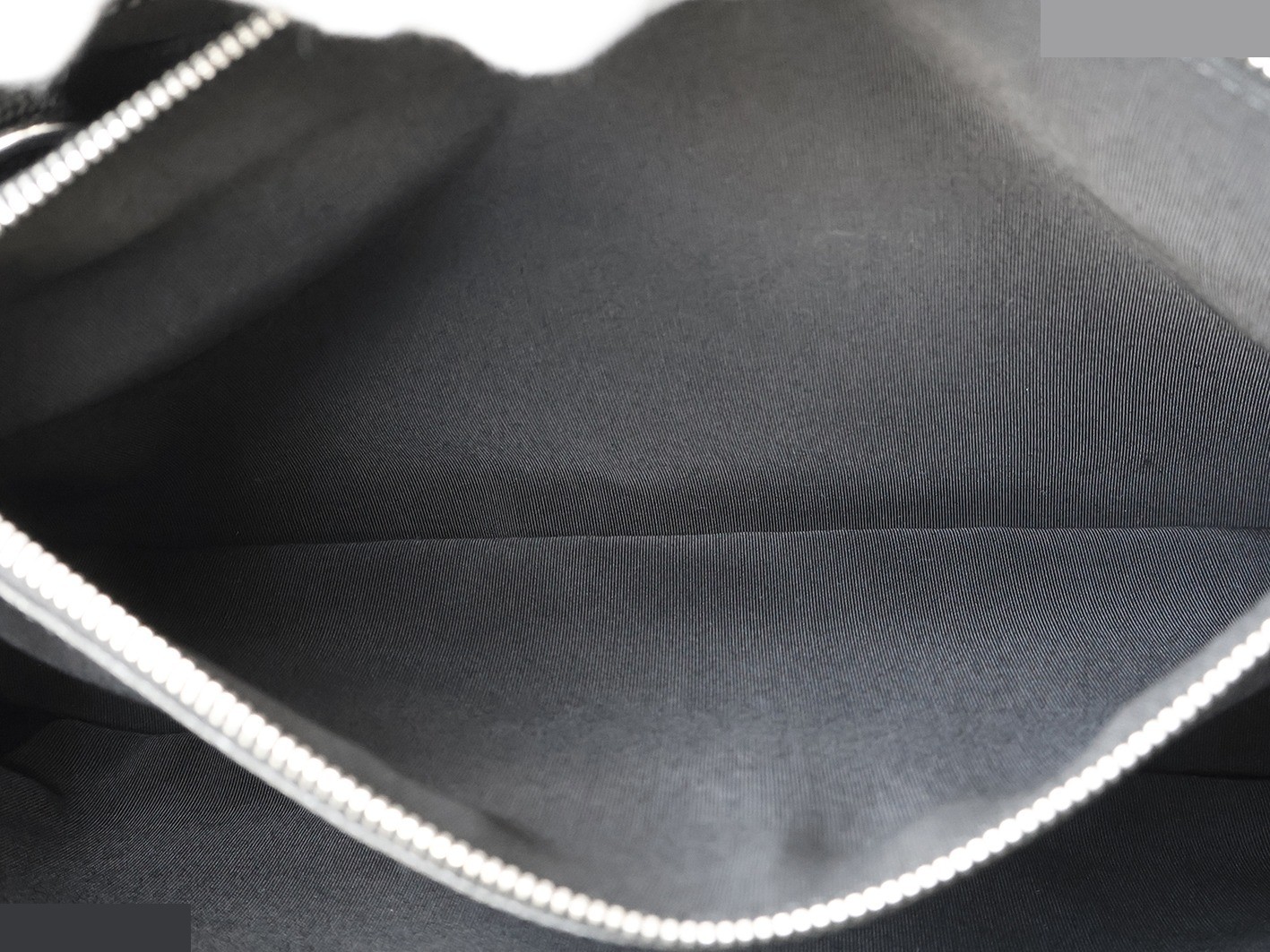 Caviar Skin GST Chain Tote Bag, Black — view 12