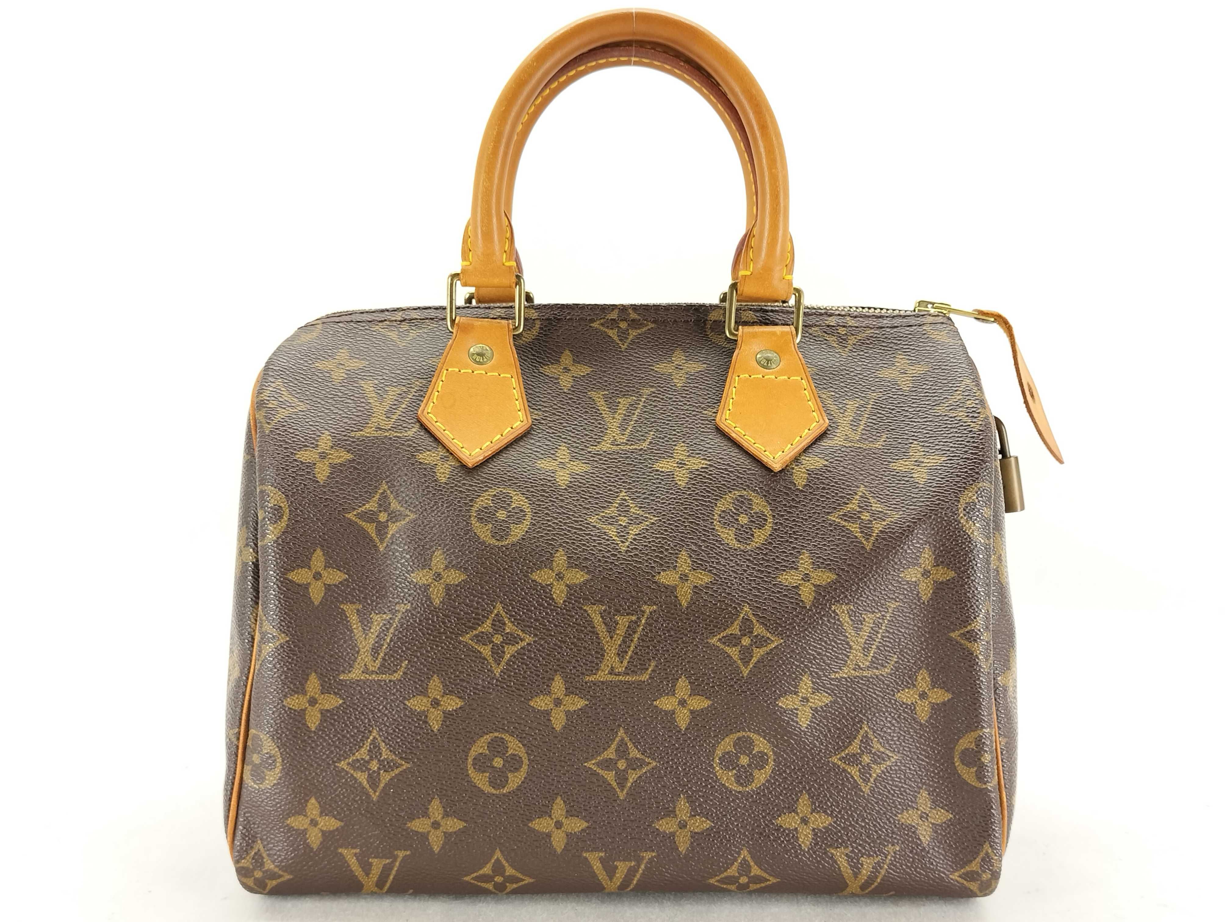 Monogram Louis Vuitton Speedy 25 M41528 SP0925 Boston Bag