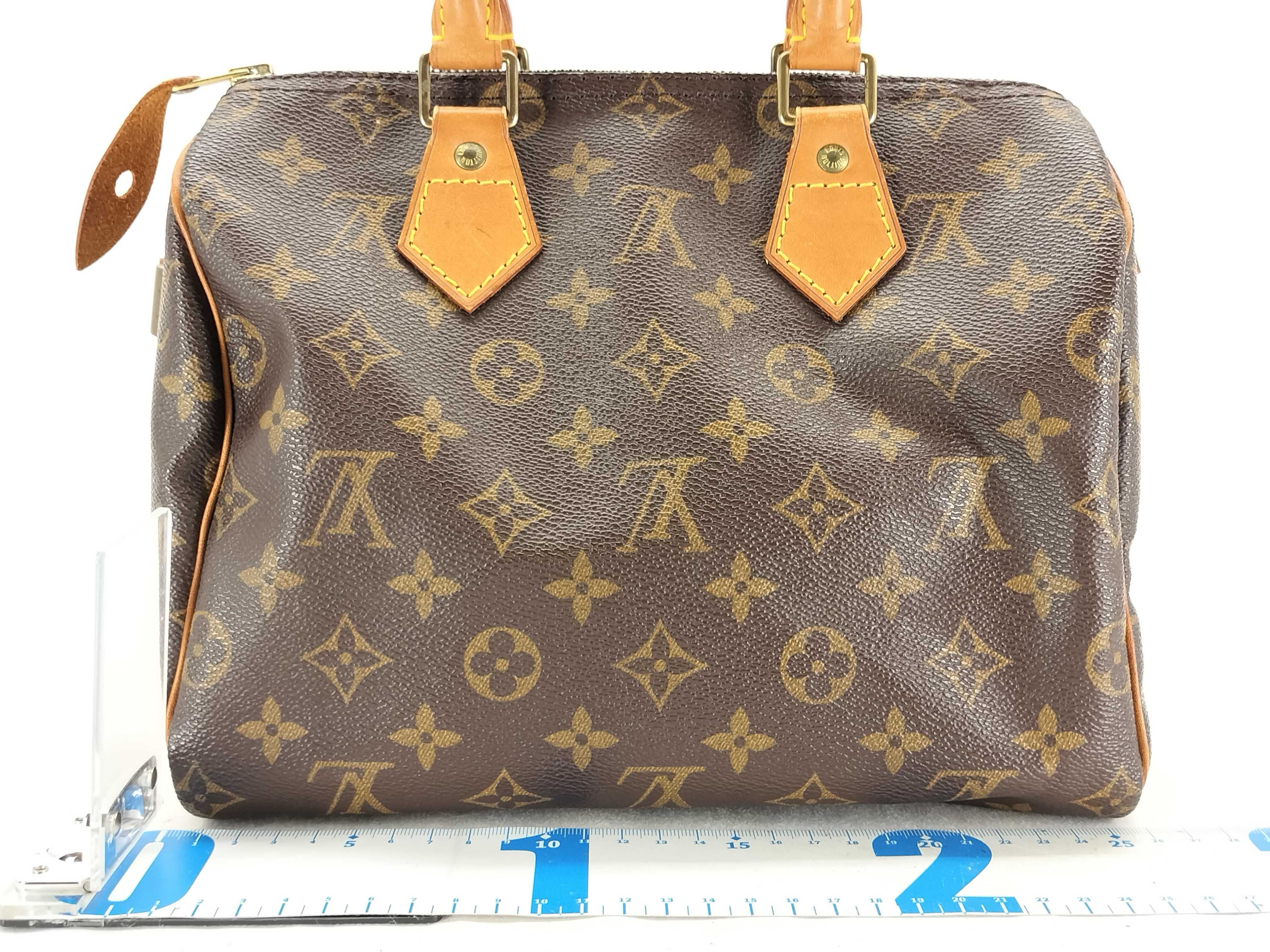Monogram Louis Vuitton Speedy 25 M41528 SP0925 Boston Bag — view 2