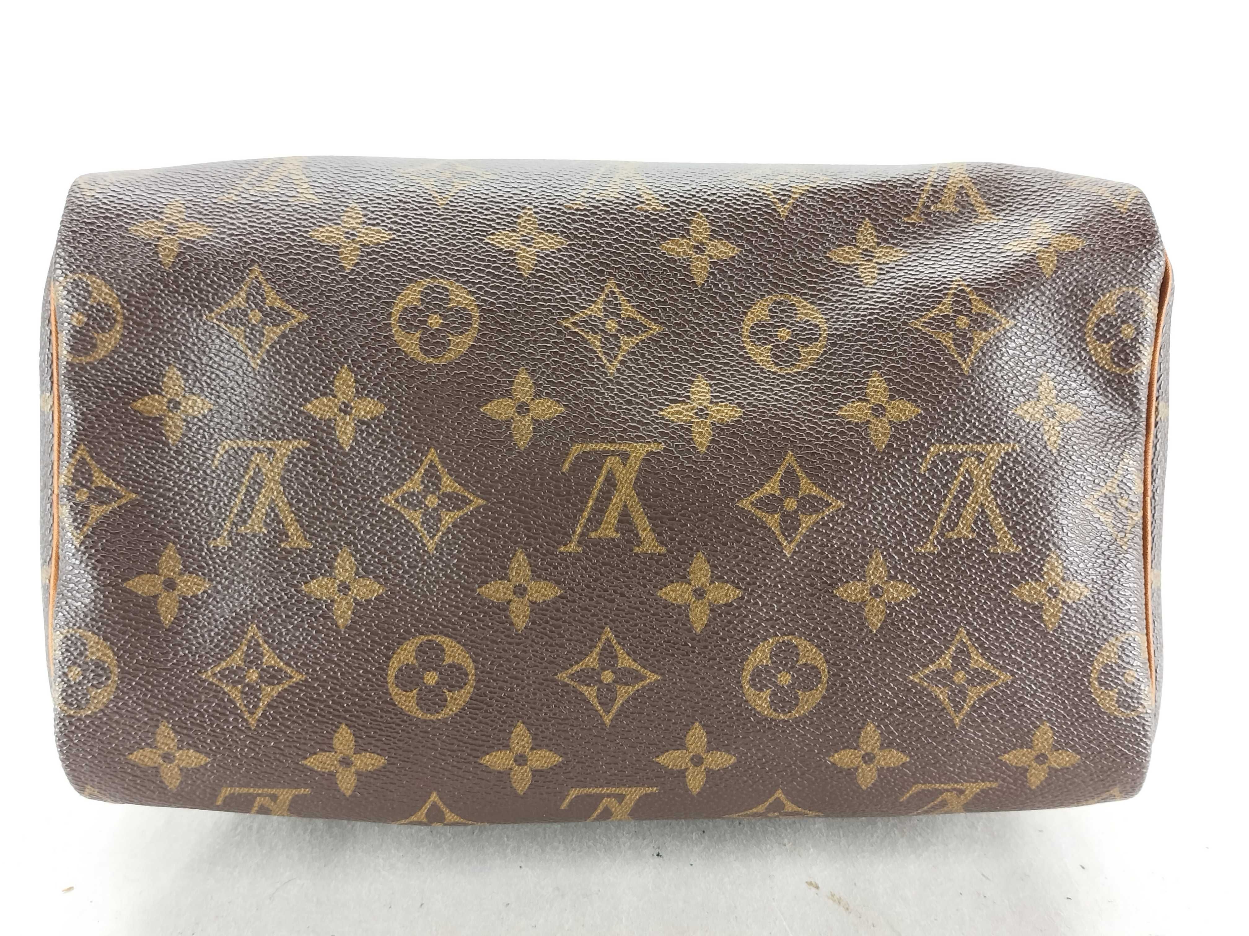 Monogram Louis Vuitton Speedy 25 M41528 SP0925 Boston Bag — view 7