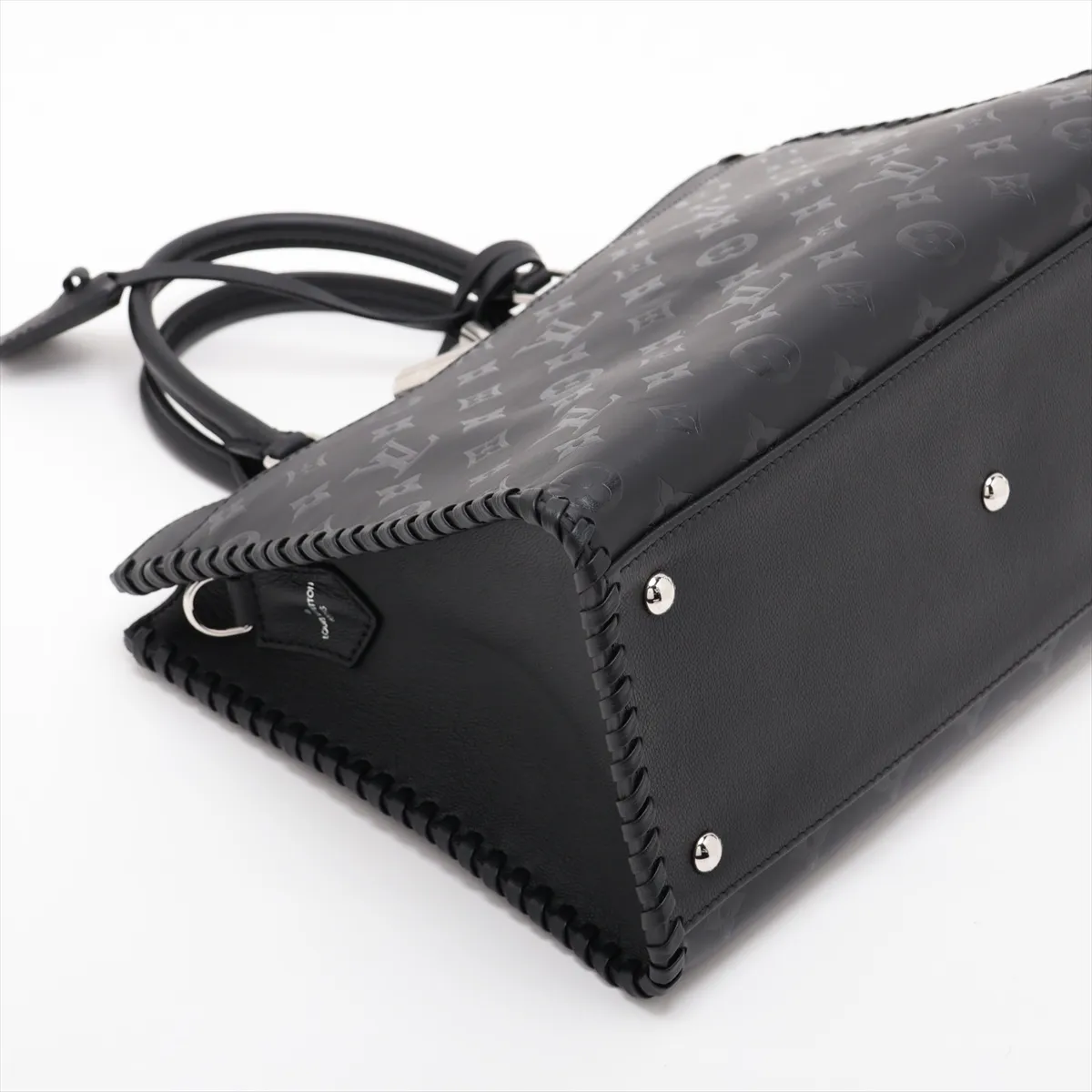 Monogram Very Zip Tote M54147 Black (RFID detected) — view 4