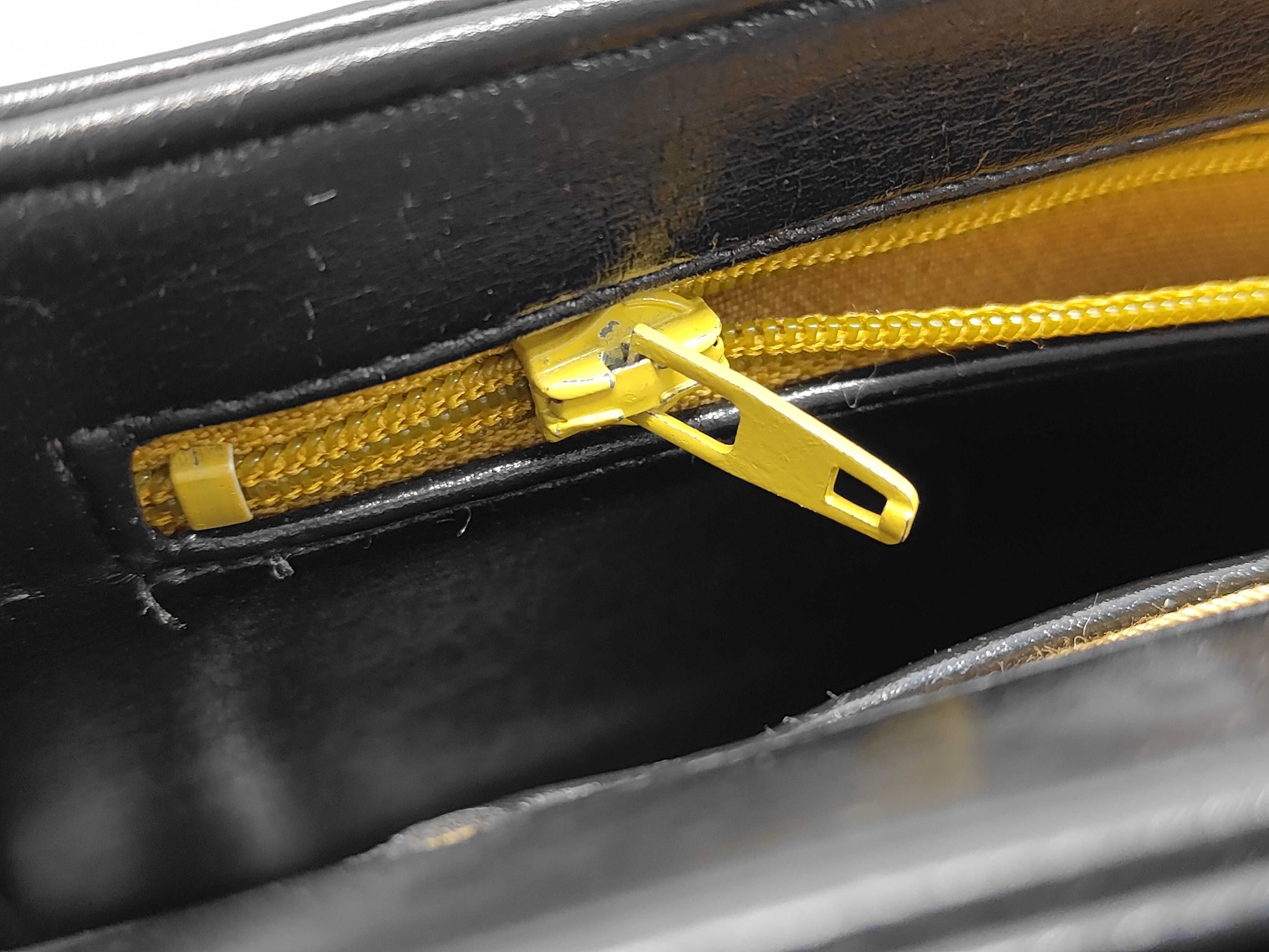 Leather Trotter Handbag, Black Handbag — view 13