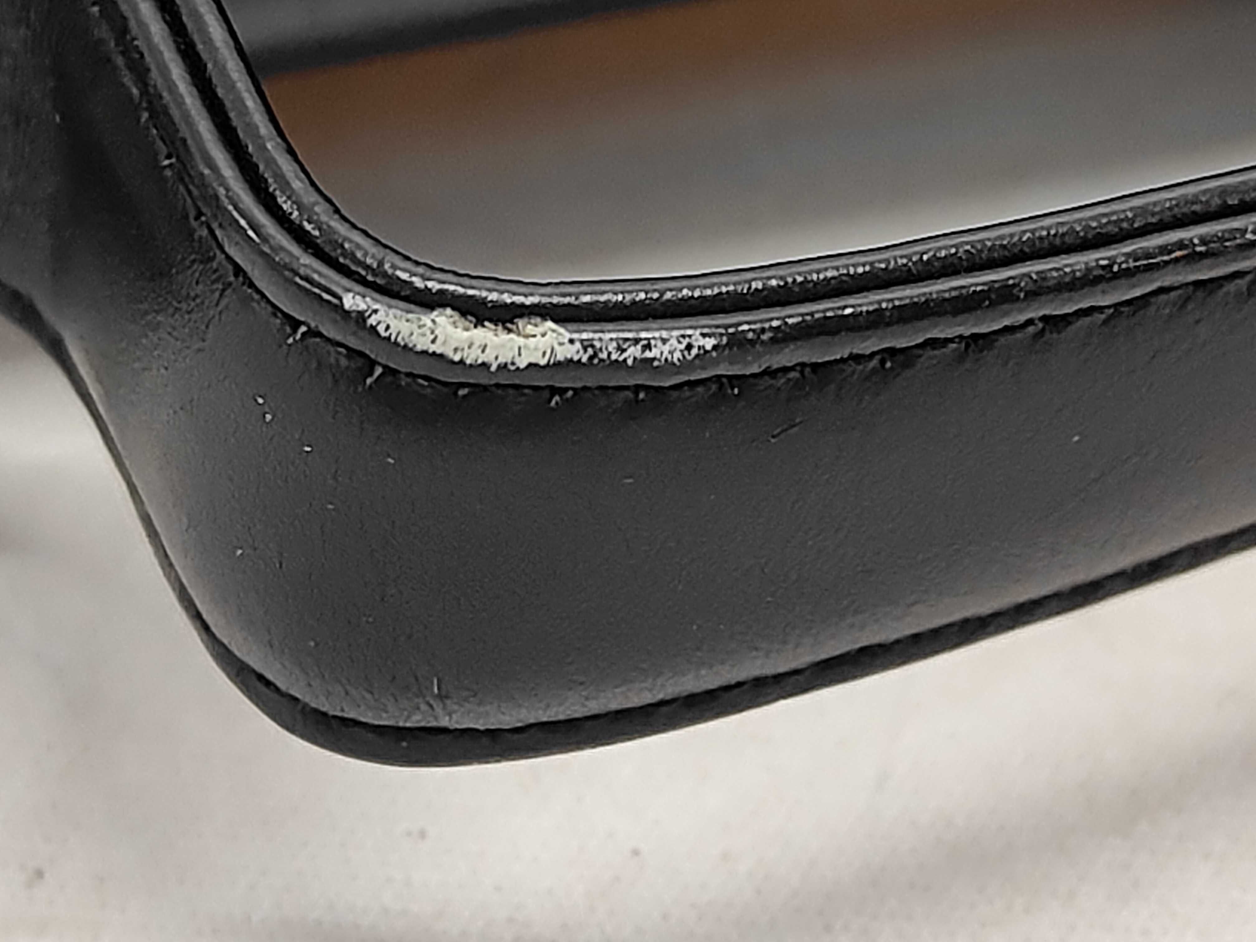 Leather Trotter Handbag, Black Handbag — view 6