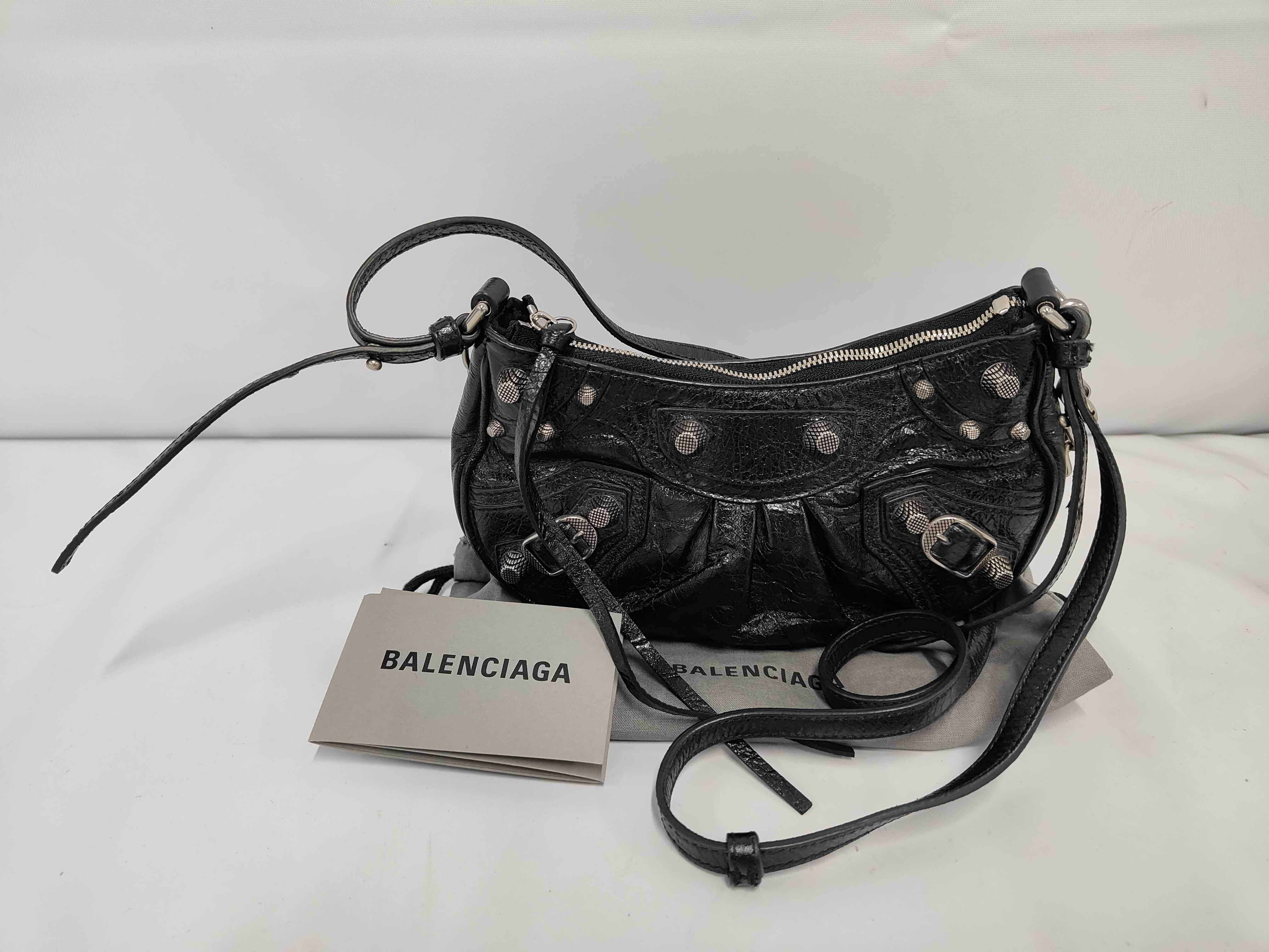 Le Cagole 695814 Black Shoulder Bag