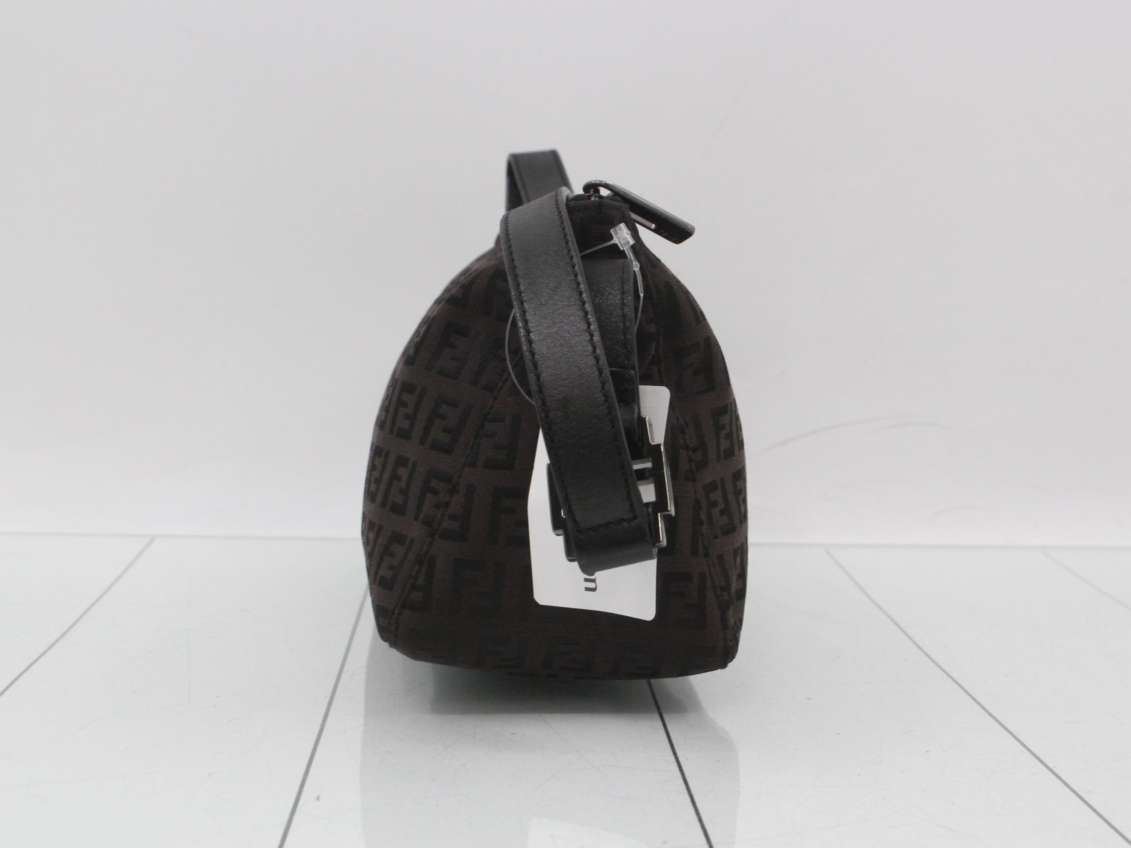 Zucchino Shoulder Bag, Zucca, Brown — view 4