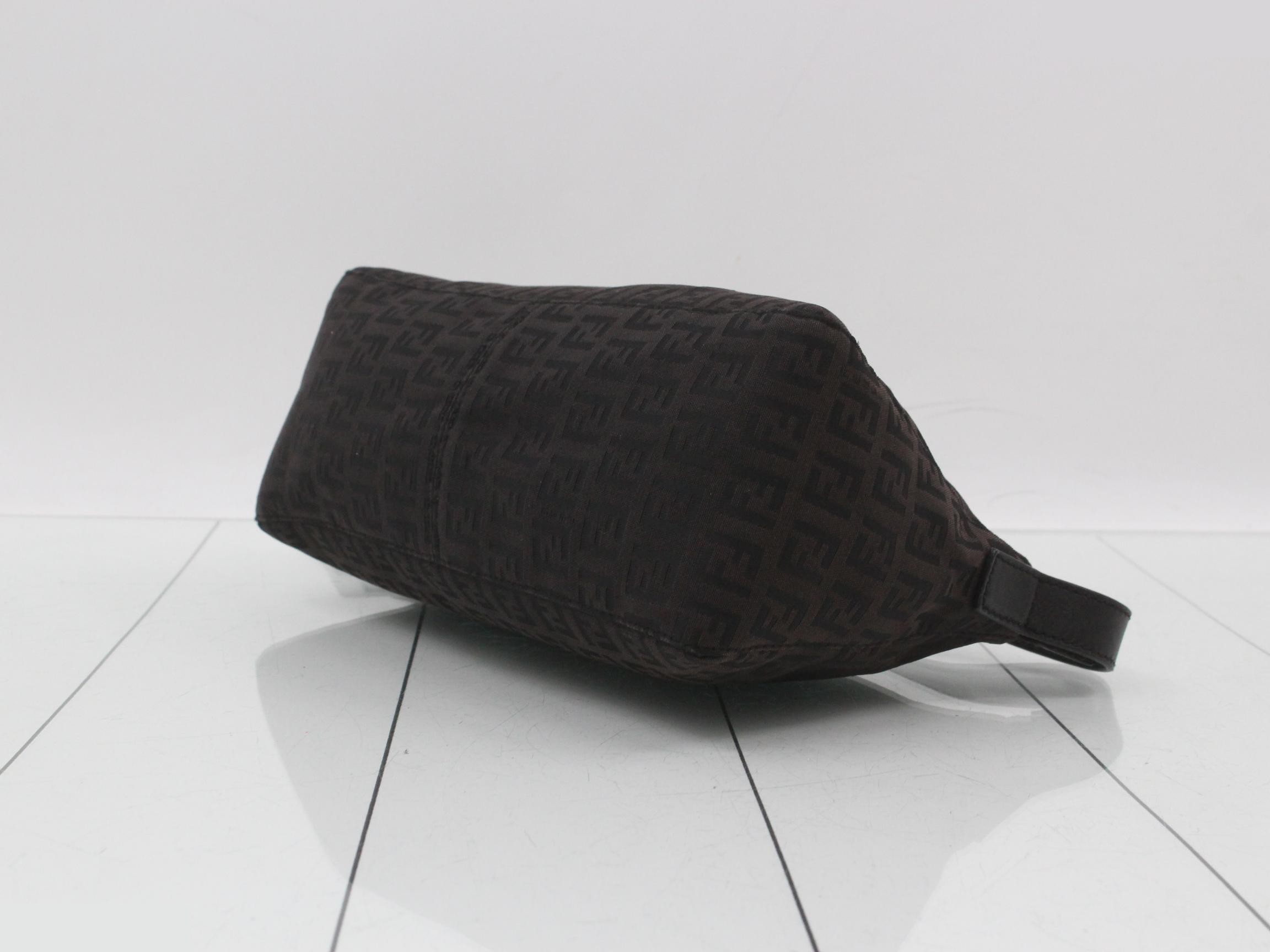 Zucchino Shoulder Bag, Zucca, Brown — view 6