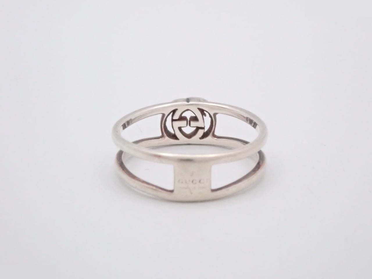 Sterling silver (Sv925) / 2.0g SV ring, stamped "13", actual size #11 — view 2