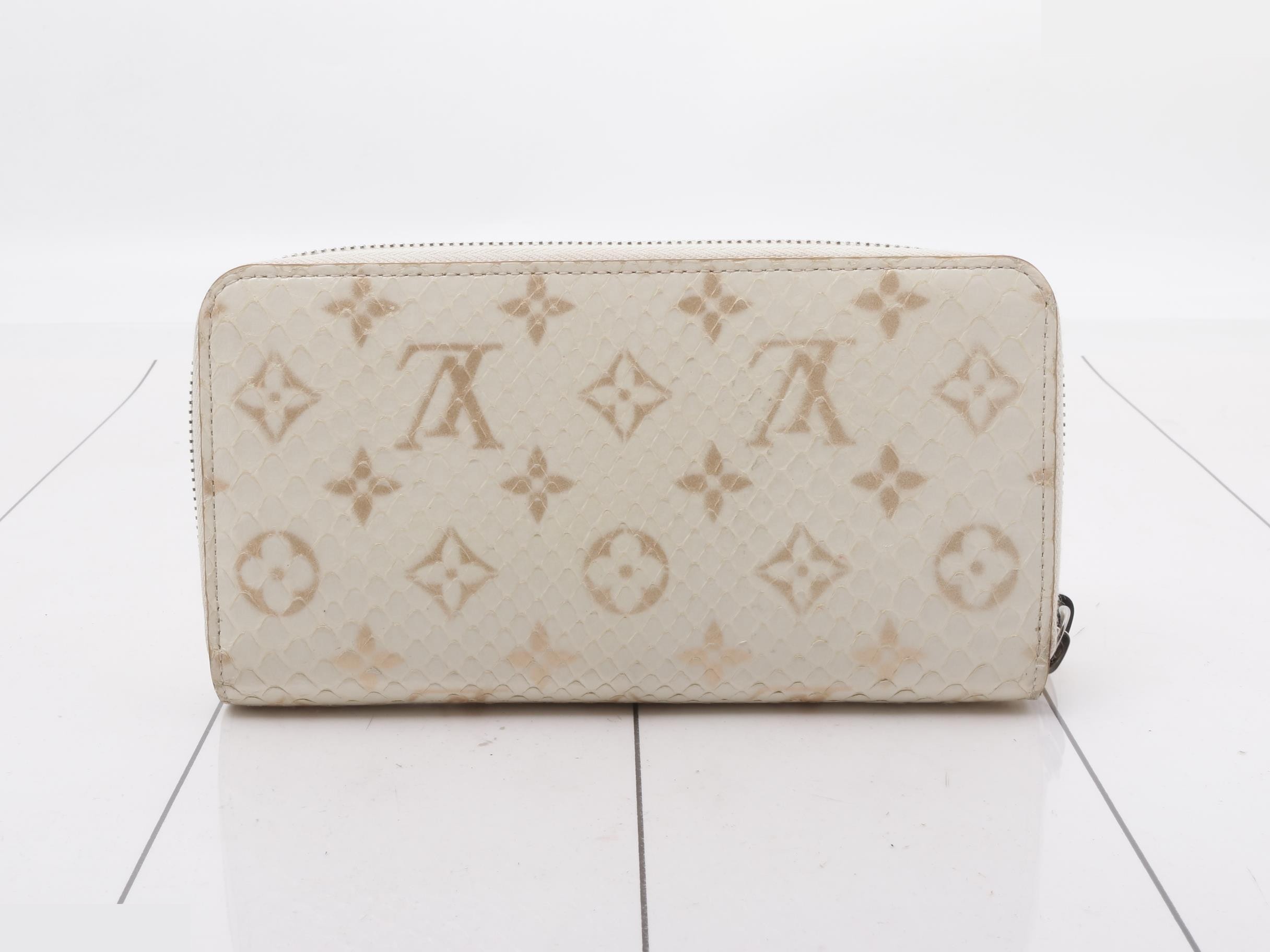 Monogram Python Zippy Wallet Long Wallet — view 2