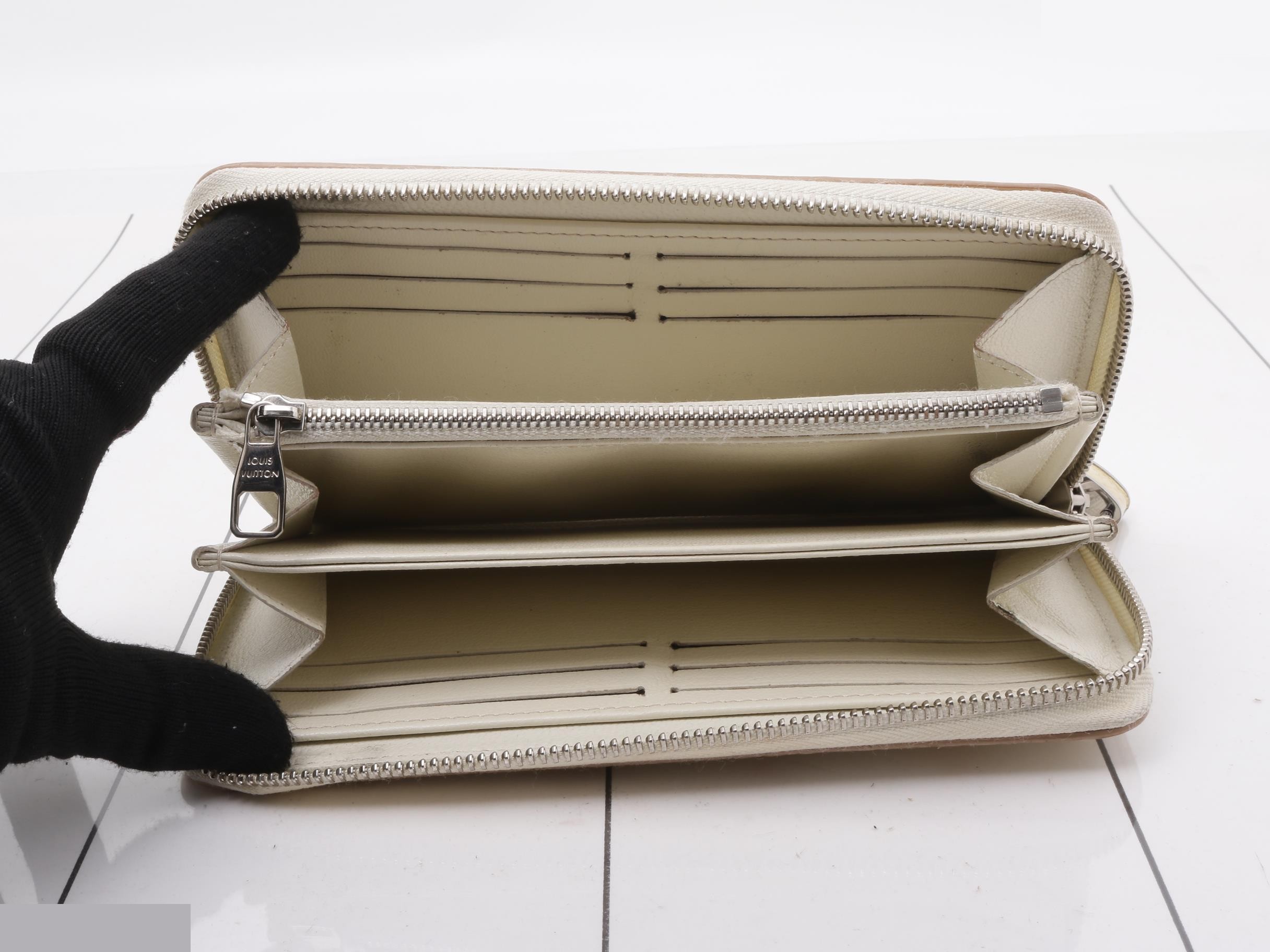 Monogram Python Zippy Wallet Long Wallet — view 4