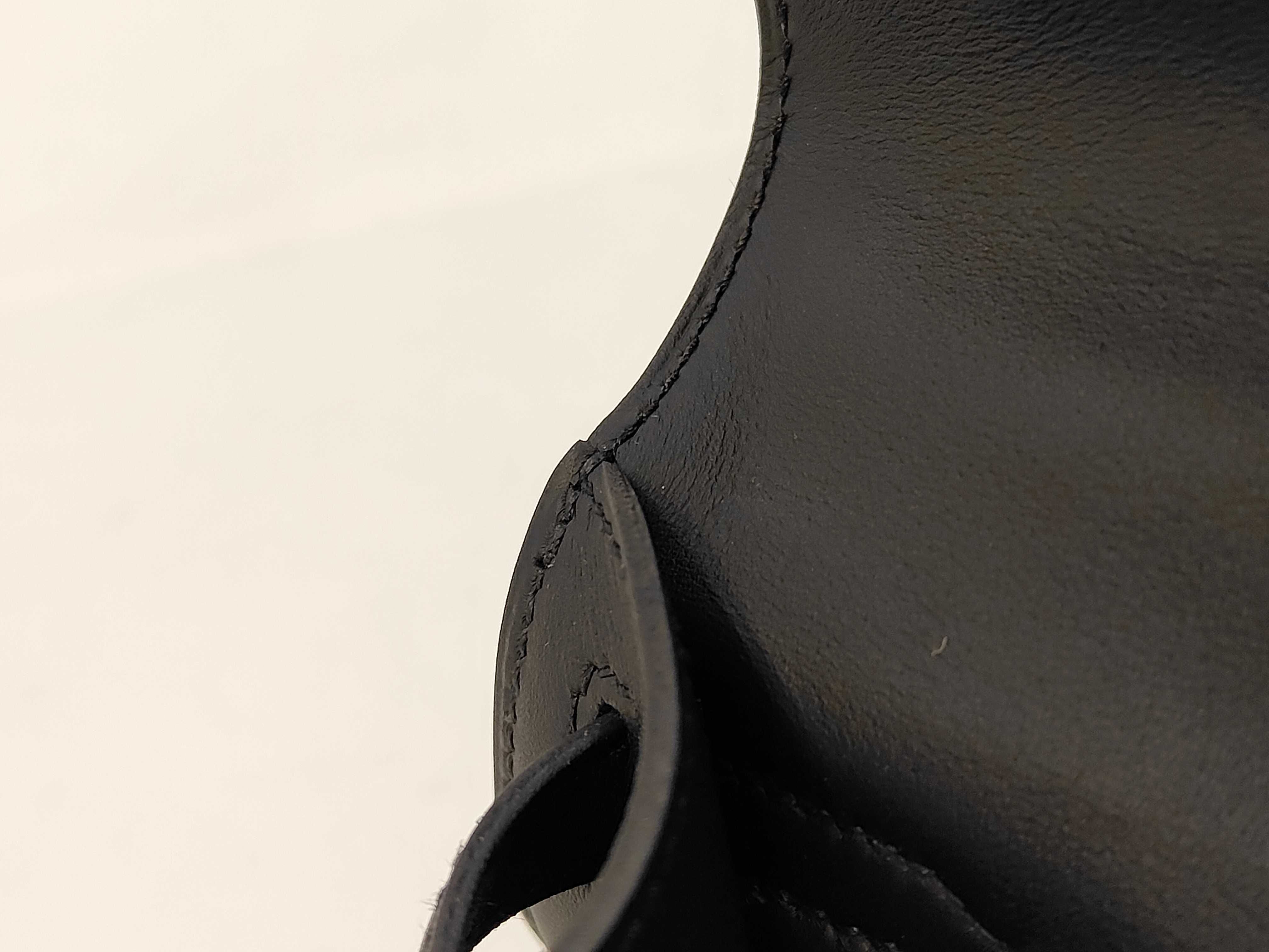 Pochette Kelly Swift Leather Black K Stamp Handbag — view 10