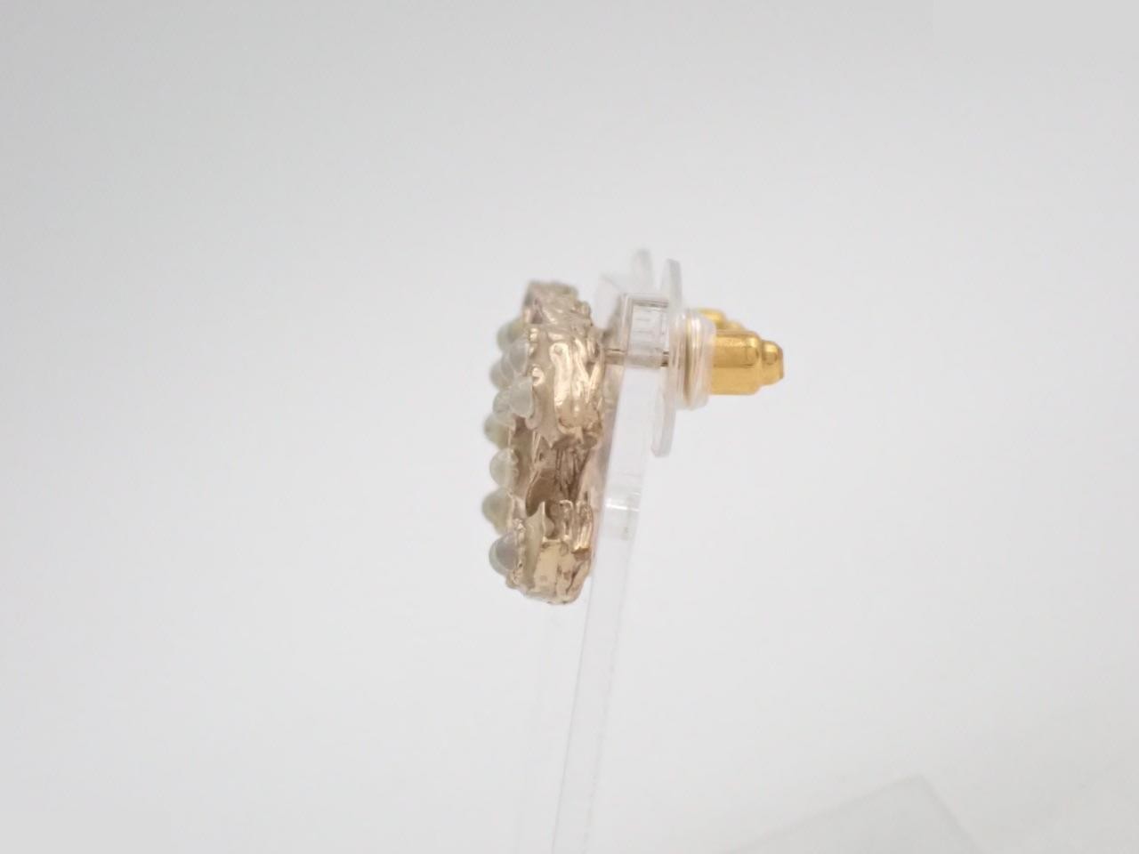 Icon Series (Precious Metal) Earrings A12P — view 3