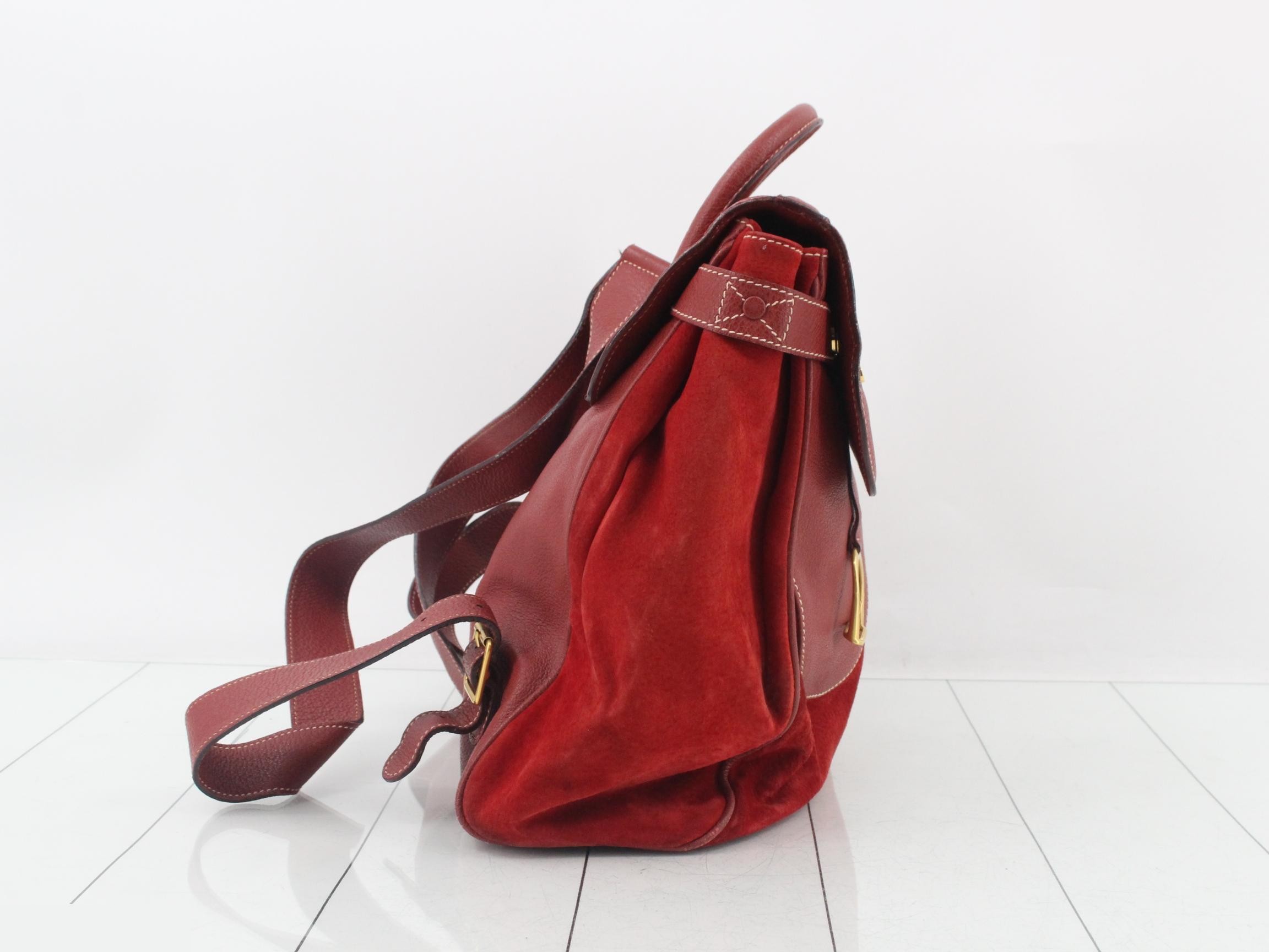 Saddle Suede Backpack — view 4