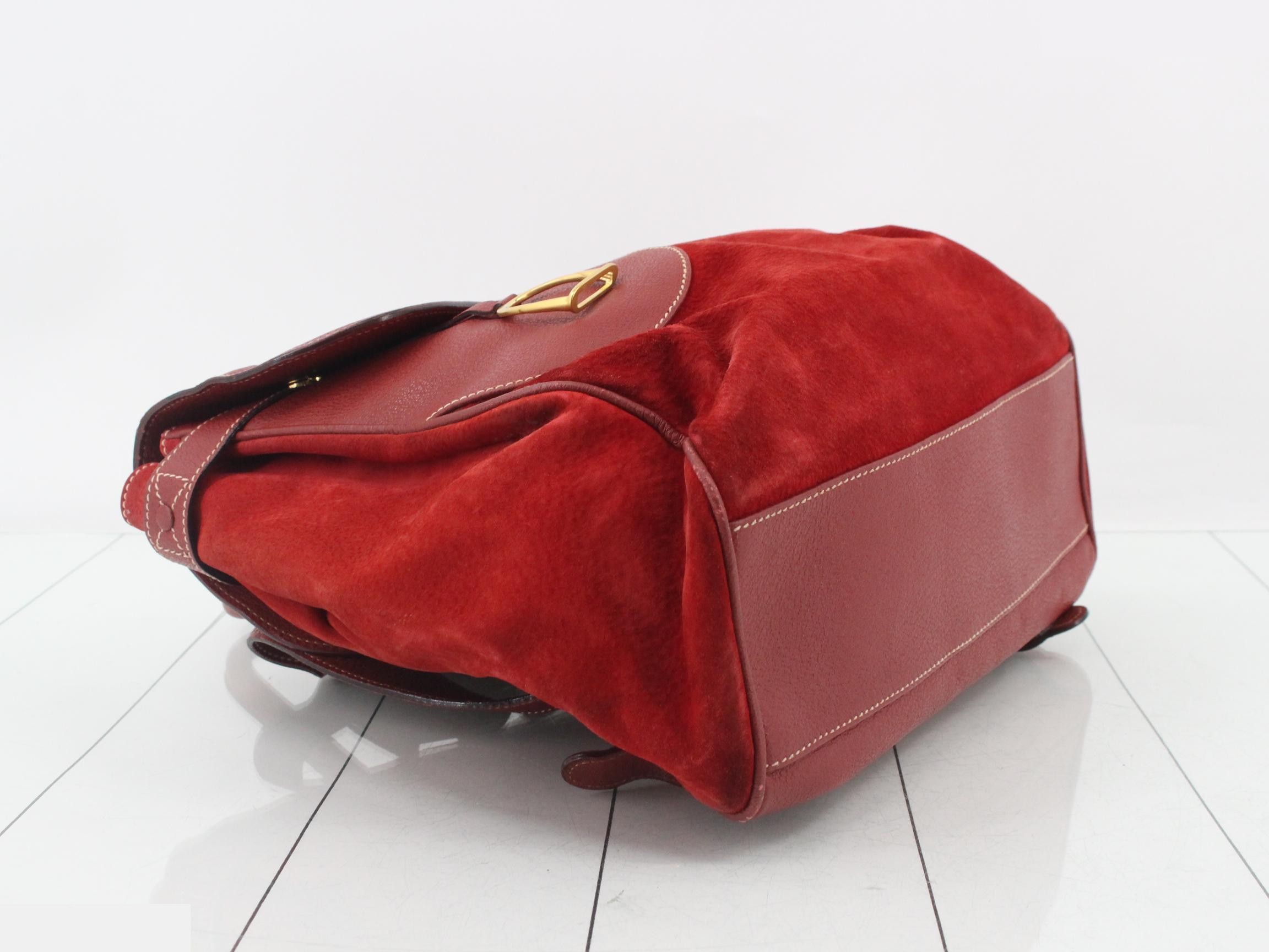 Saddle Suede Backpack — view 5