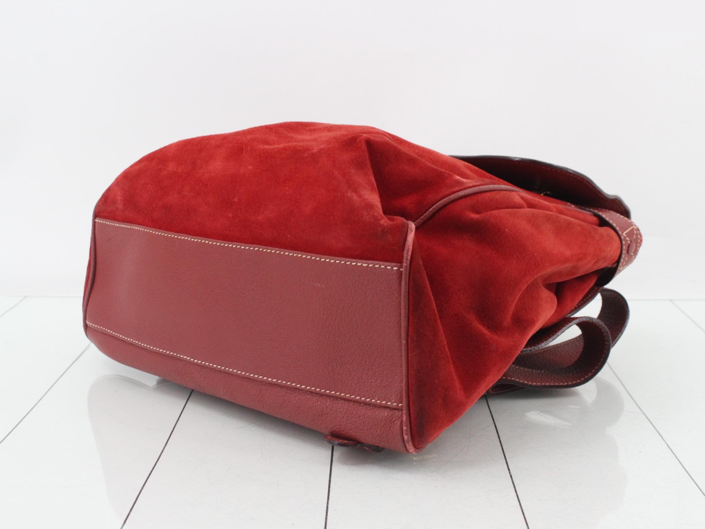 Saddle Suede Backpack — view 6
