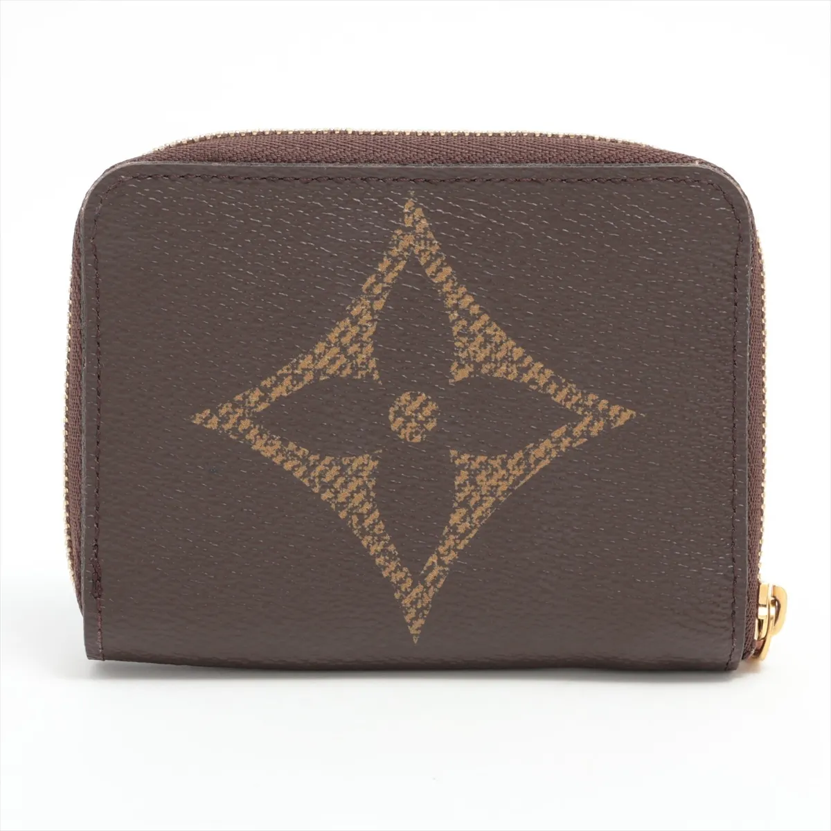 Monogram Giant Reverse Zippy Coin Purse M69354 SN1169 Brown x Black Coin Purse — view 2