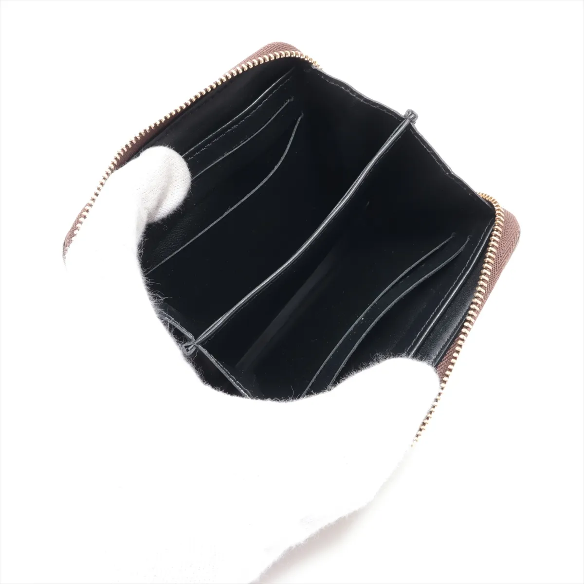 Monogram Giant Reverse Zippy Coin Purse M69354 SN1169 Brown x Black Coin Purse — view 3