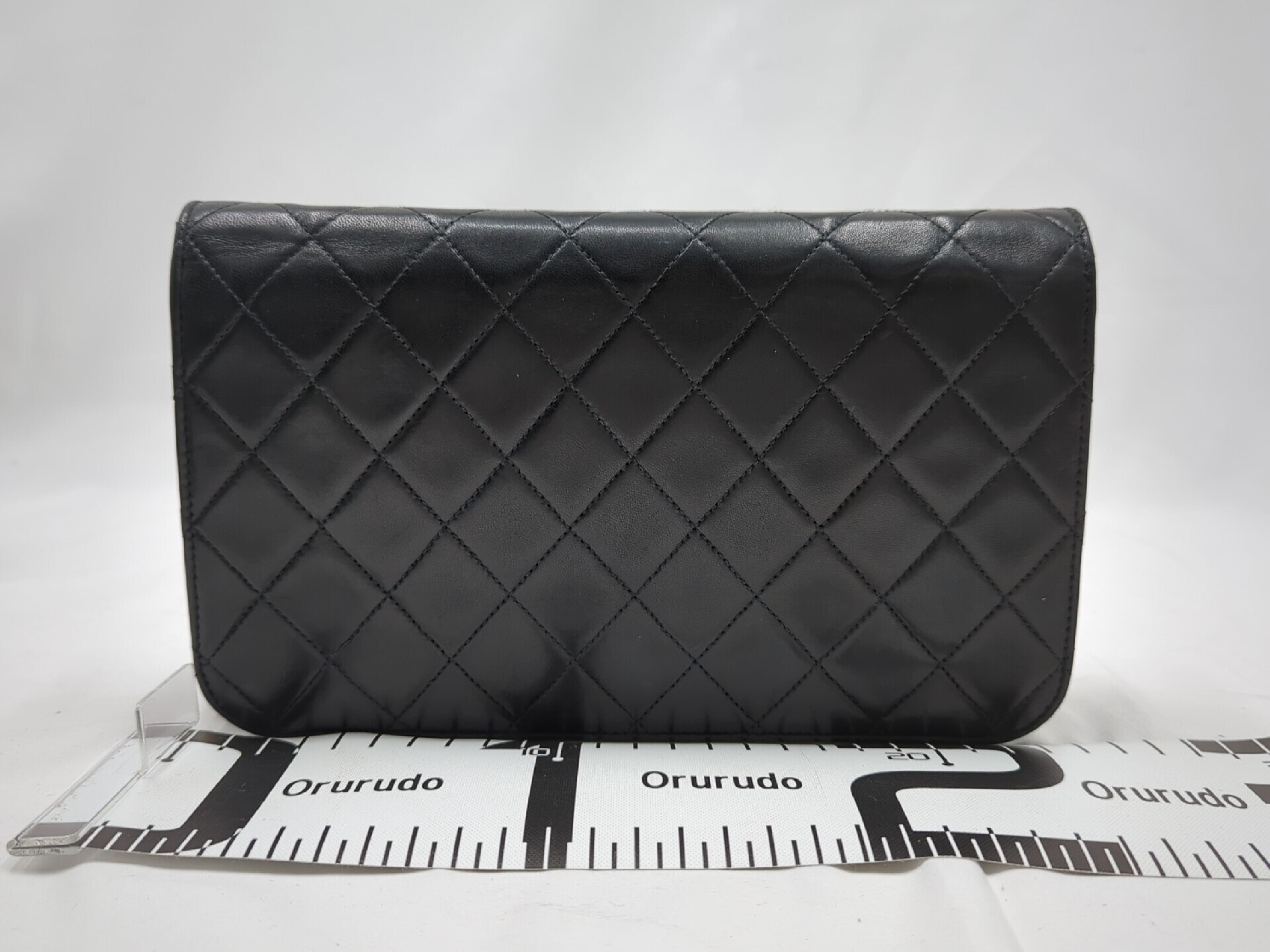 Lambskin Push-Lock Chain Shoulder Bag (Series 4) — view 2