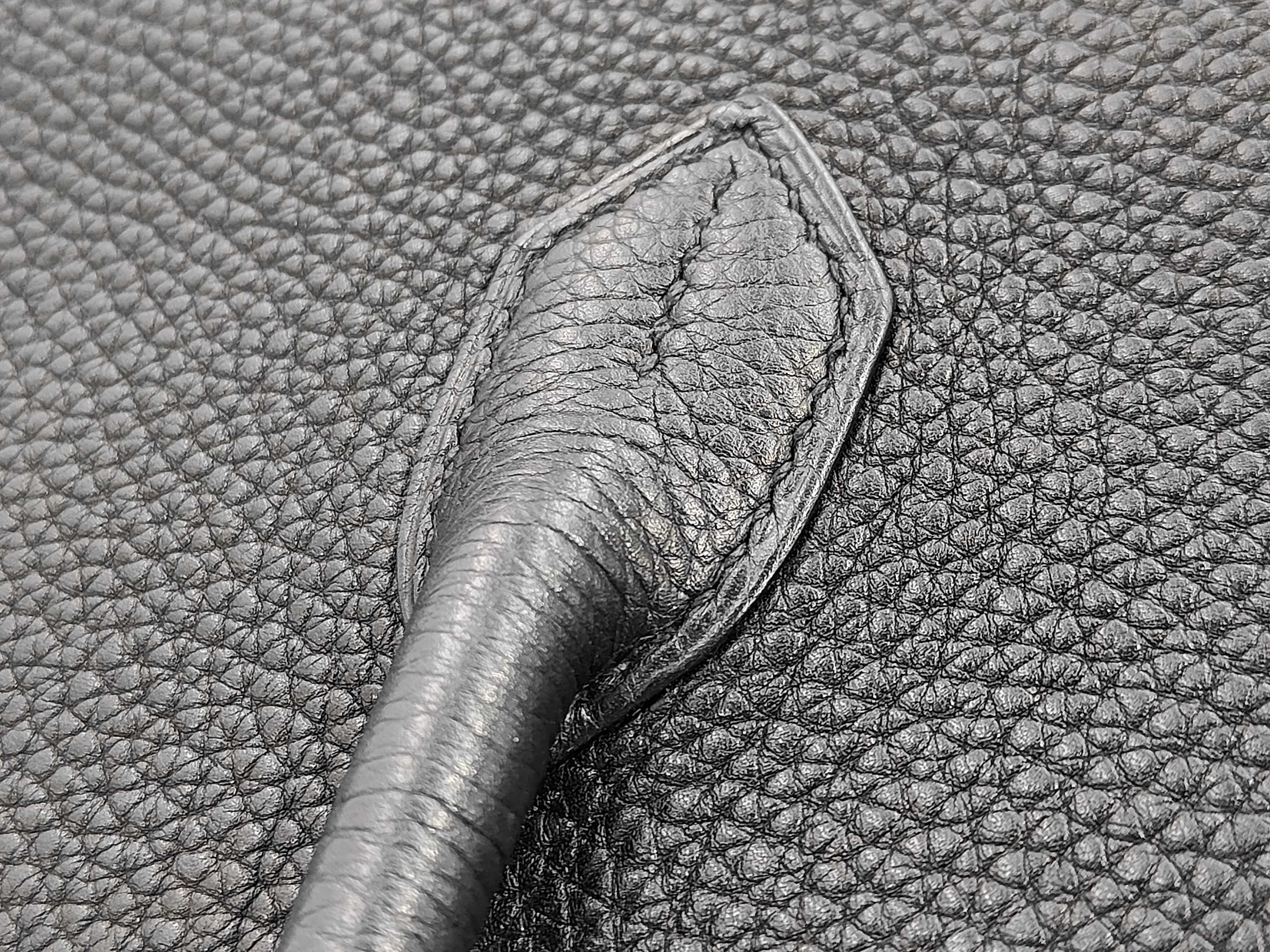Birkin 35 M stamp Togo Black SV Bag — view 5