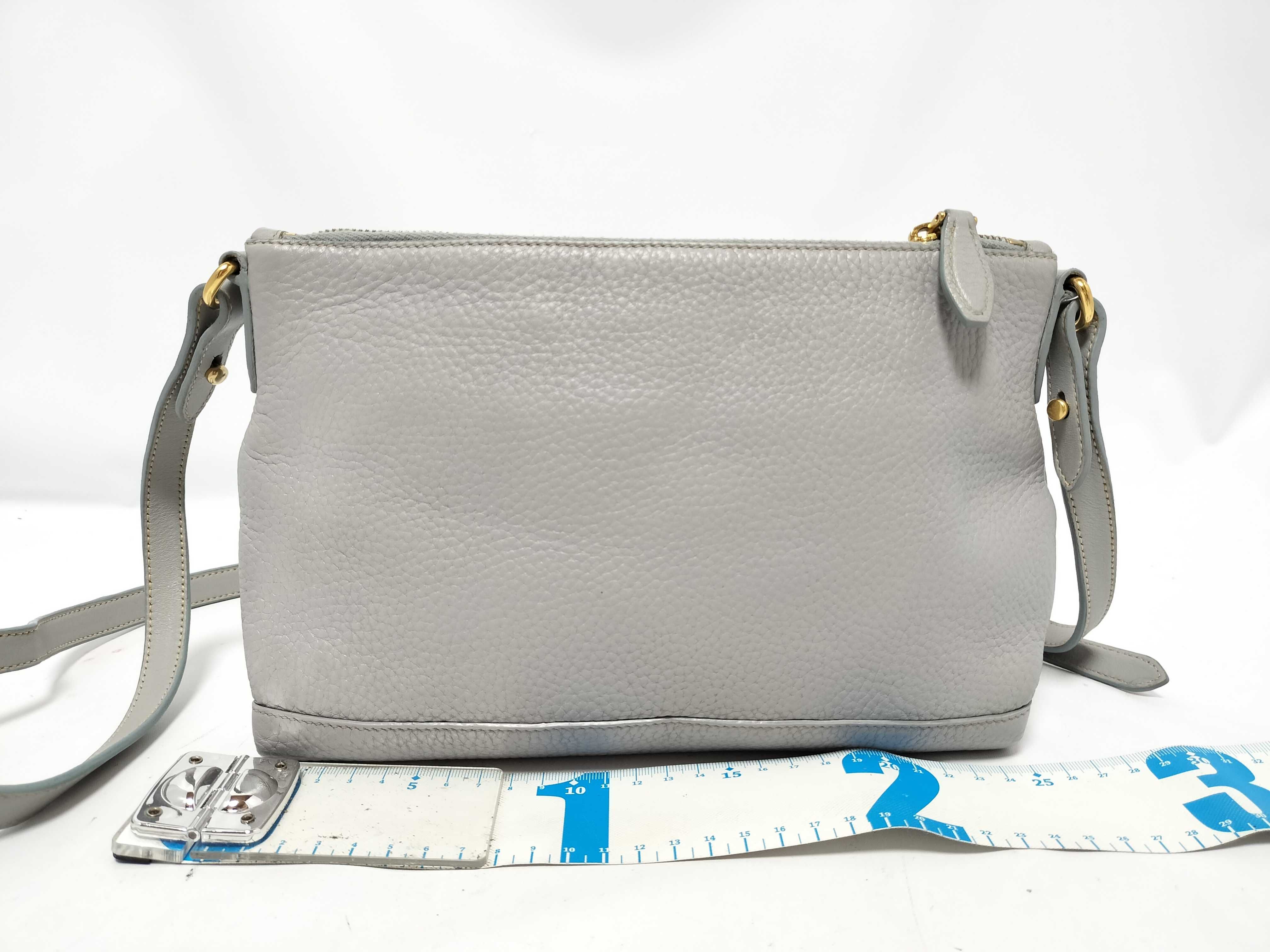 Vitello Phoenix Crossbody Bag Grey 1BH013 Shoulder Bag — view 2